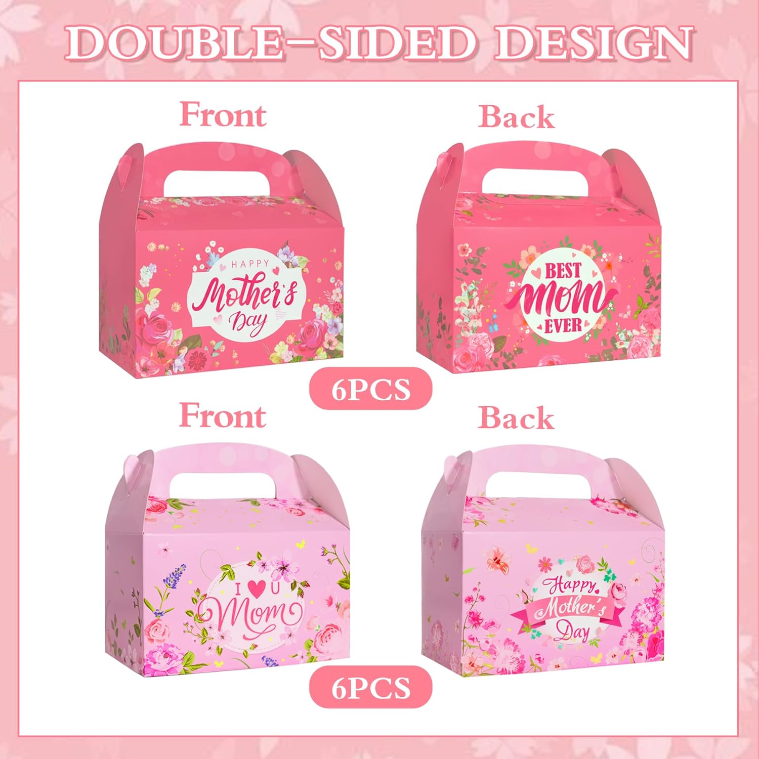 RAORAOYUE 12 Pack Mothers Day Gift Boxes
