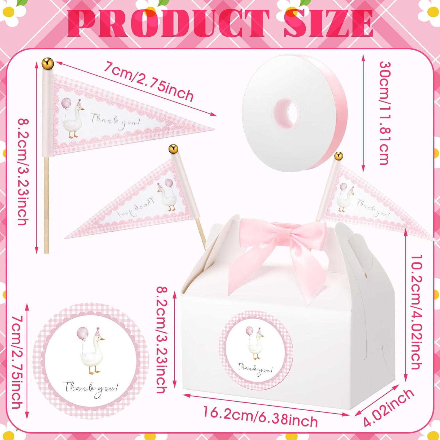 AmazingSpark 12 Piece Silly Goose Party Favor Set