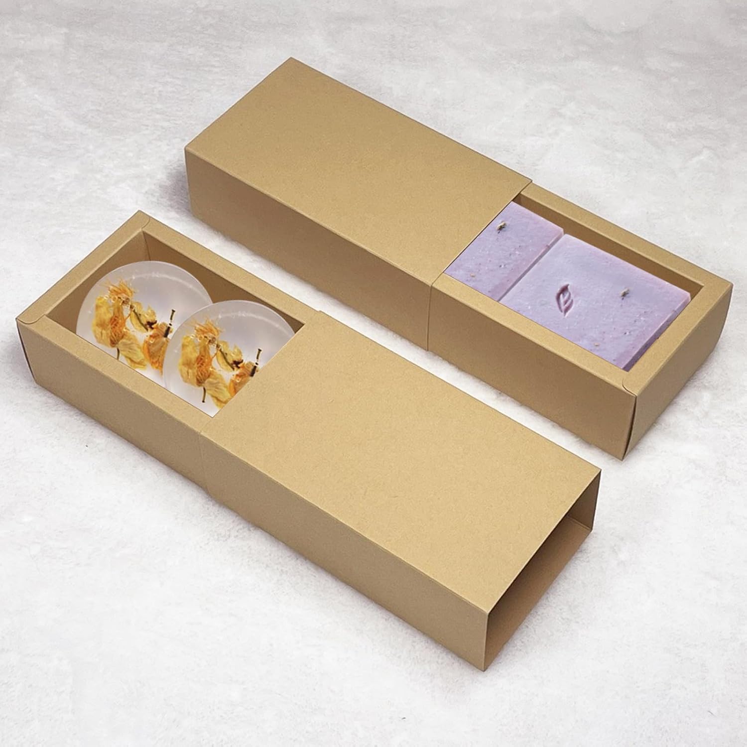 30 Pieces Kraft Paper Gift Boxes for Events and Packaging