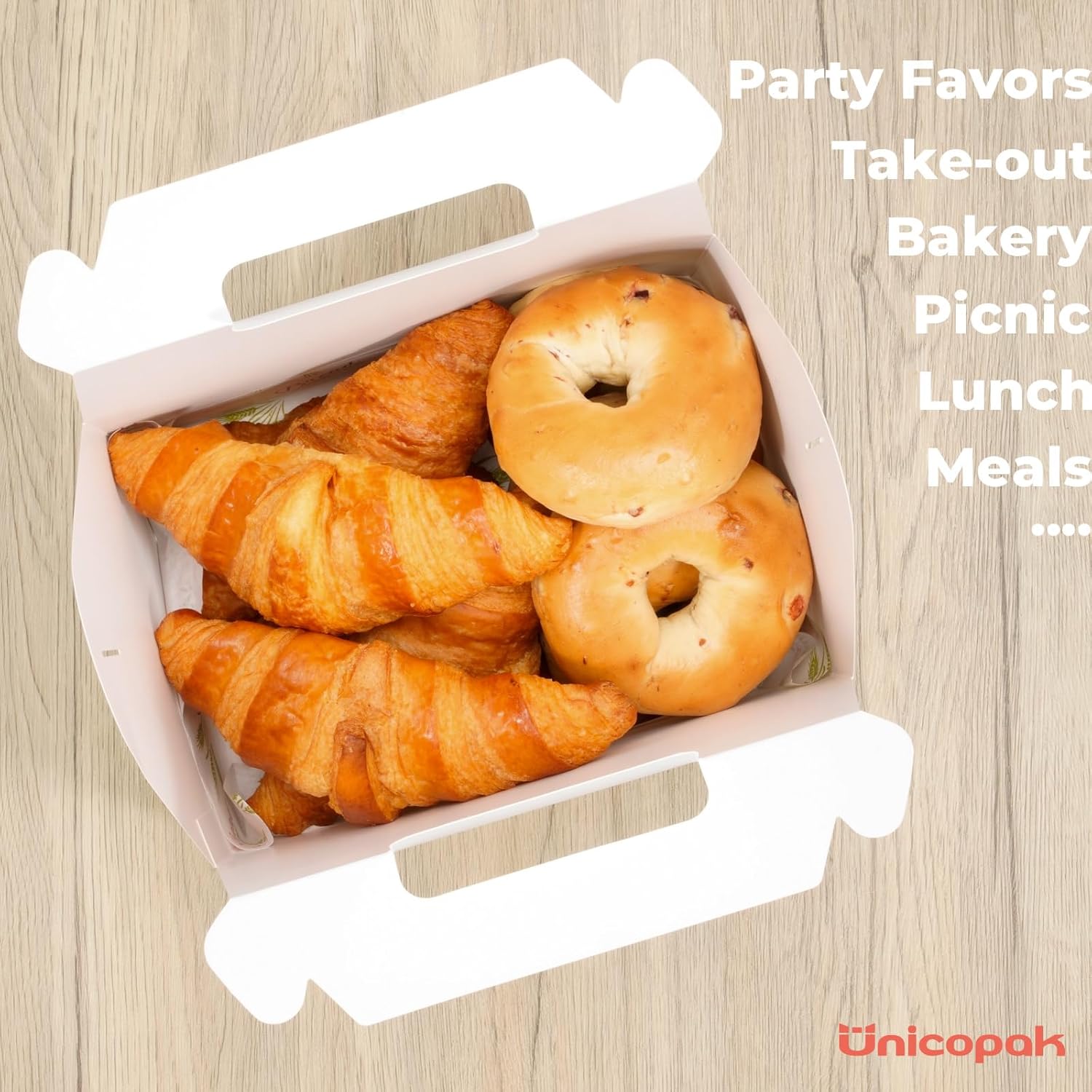 UnicoPak 5 Pack Extra Large Gable Boxes With Handles