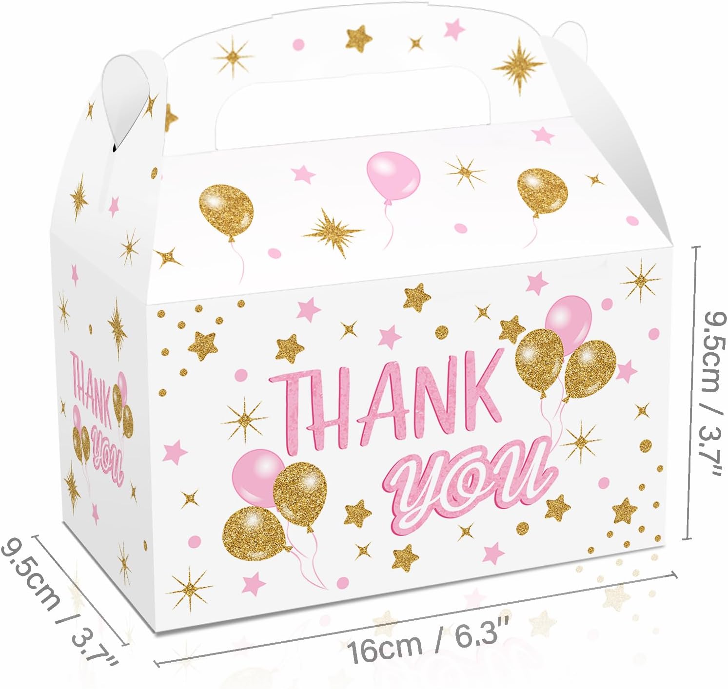 12PCS Moon and Star Baby Shower Favor Boxes