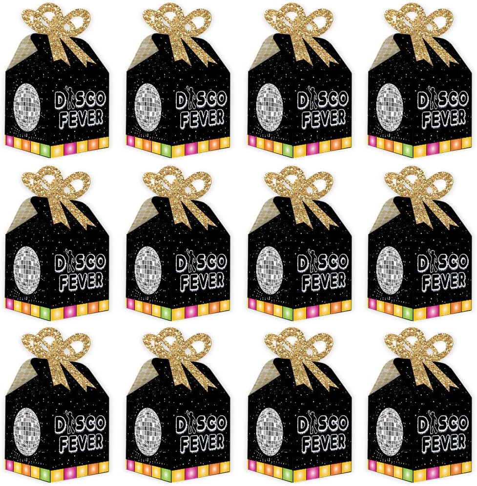 70s Disco Square Gift Boxes Set of 12