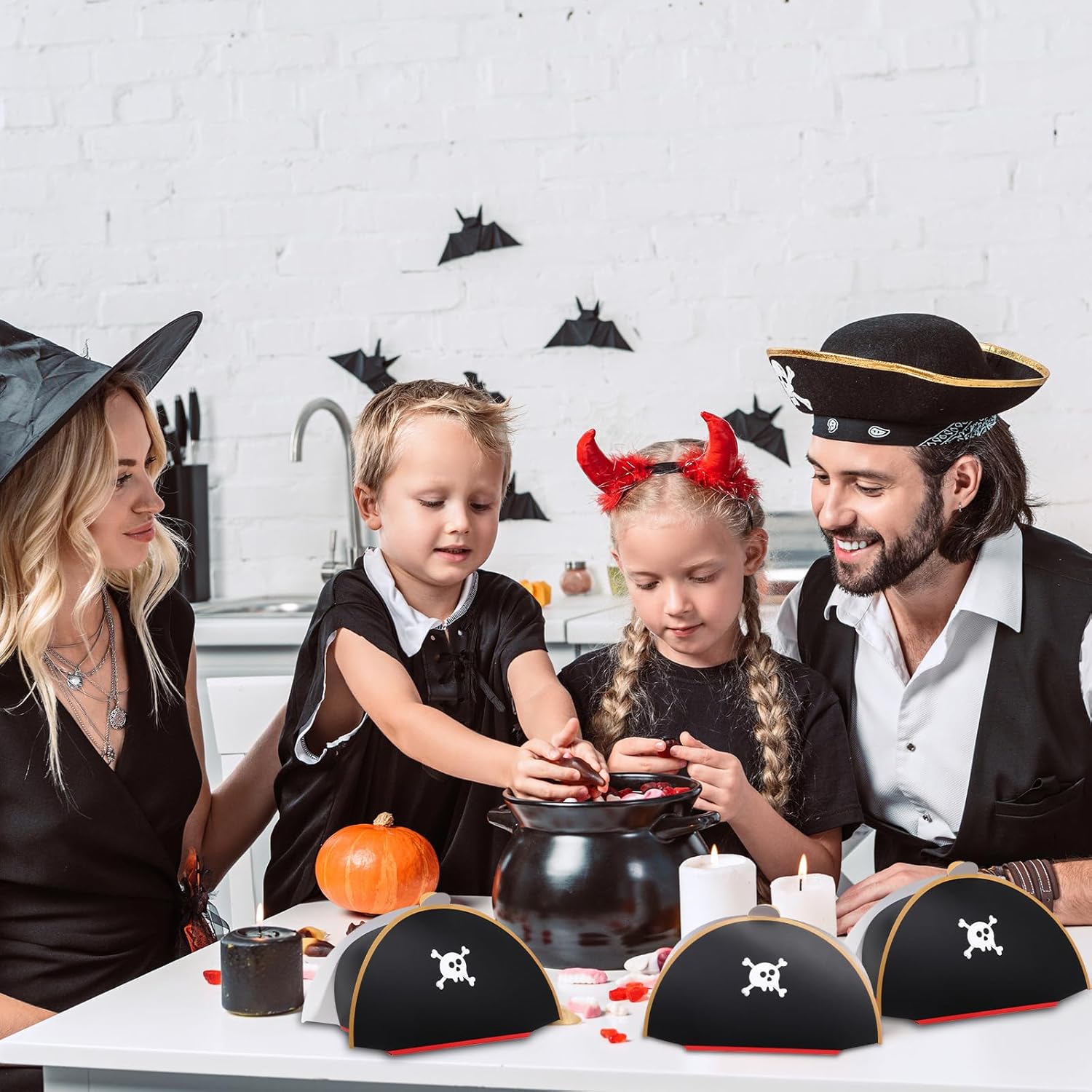 Spakon Pirate Hat Treat Boxes 12 Pack