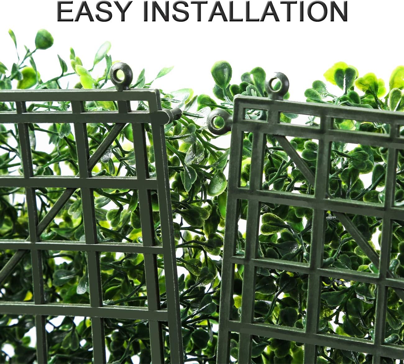 Sunnyglade 12 Pieces Artificial Boxwood Panels Privacy Hedge