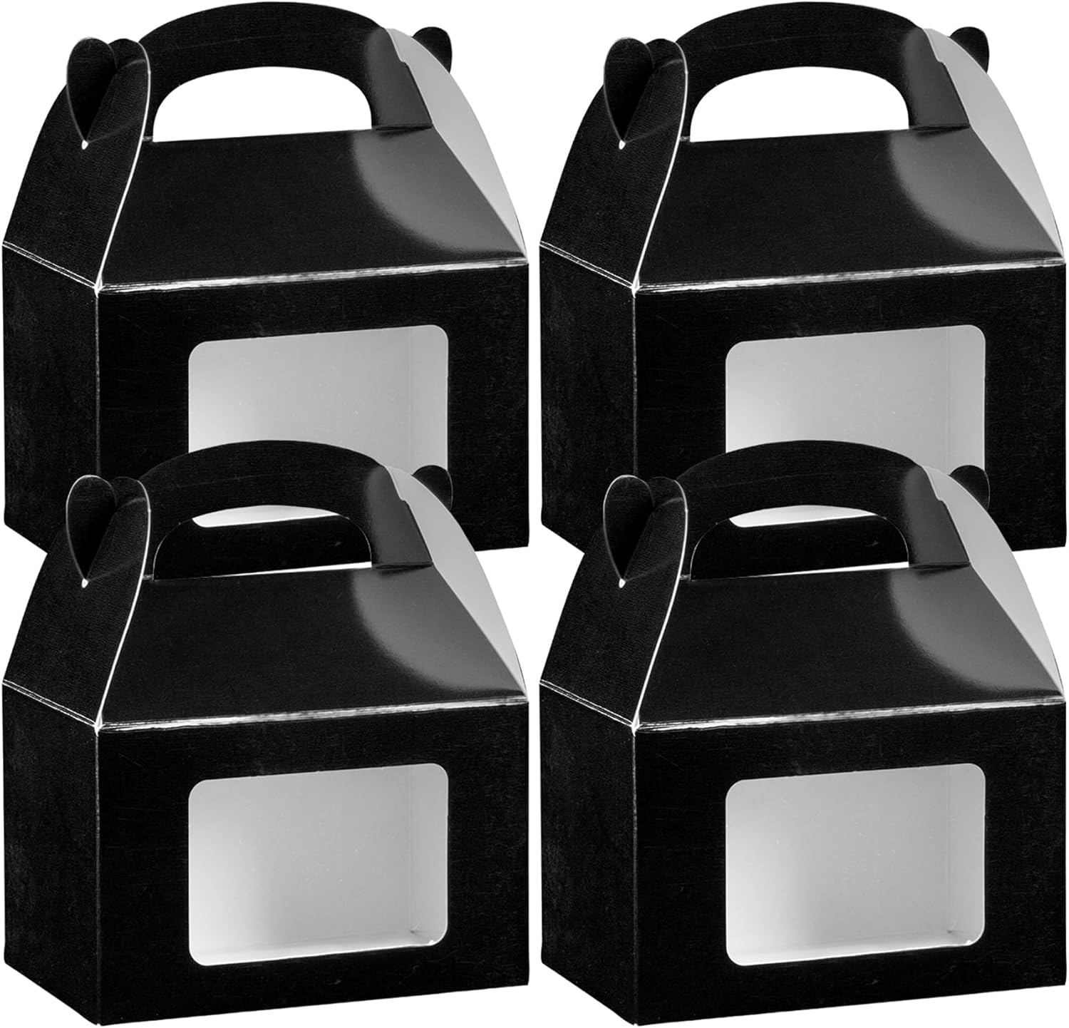 Restaurantware Bio Tek 4x25x25 Inch Gable Boxes 25 Pack