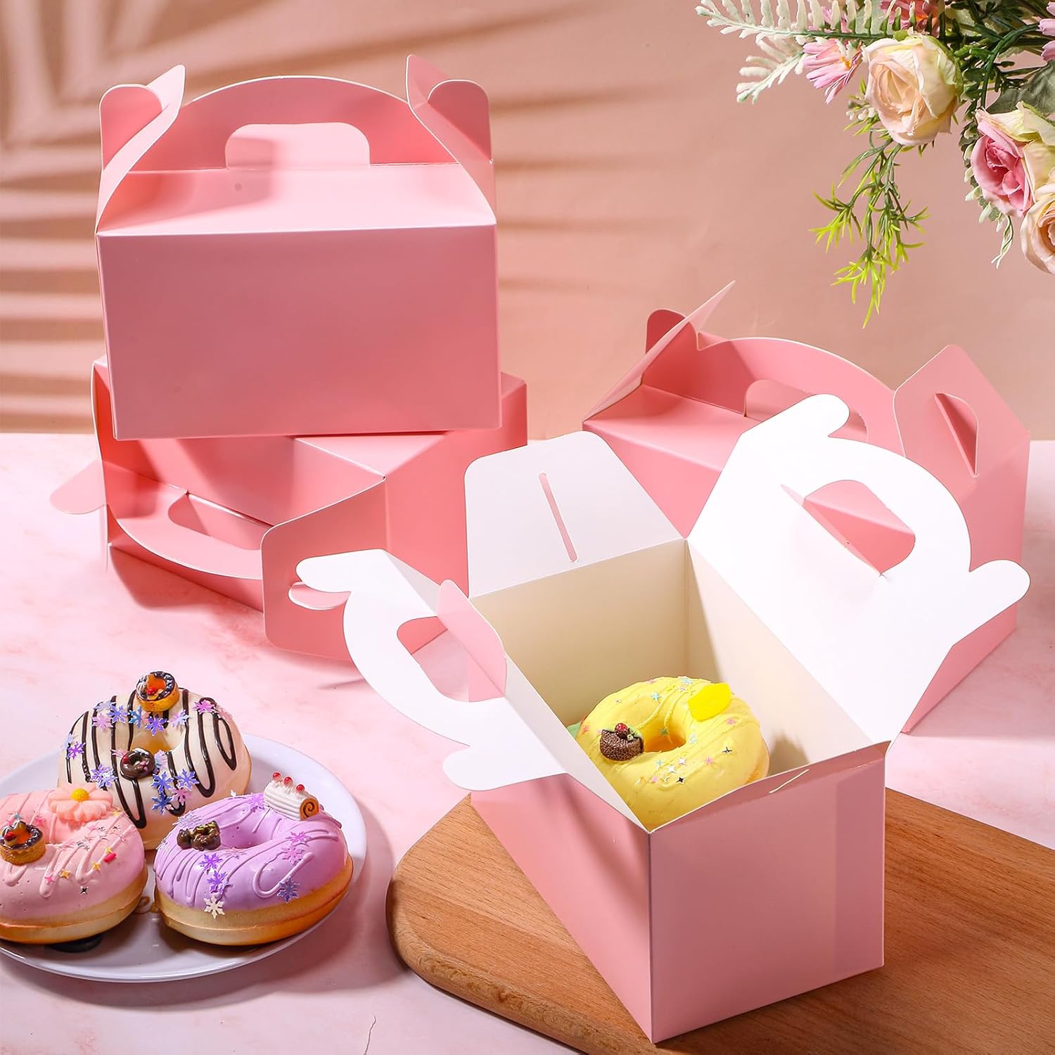 Chrisfall 36 Pcs Gable Treat Boxes for Birthday Wedding Halloween Party Supplies