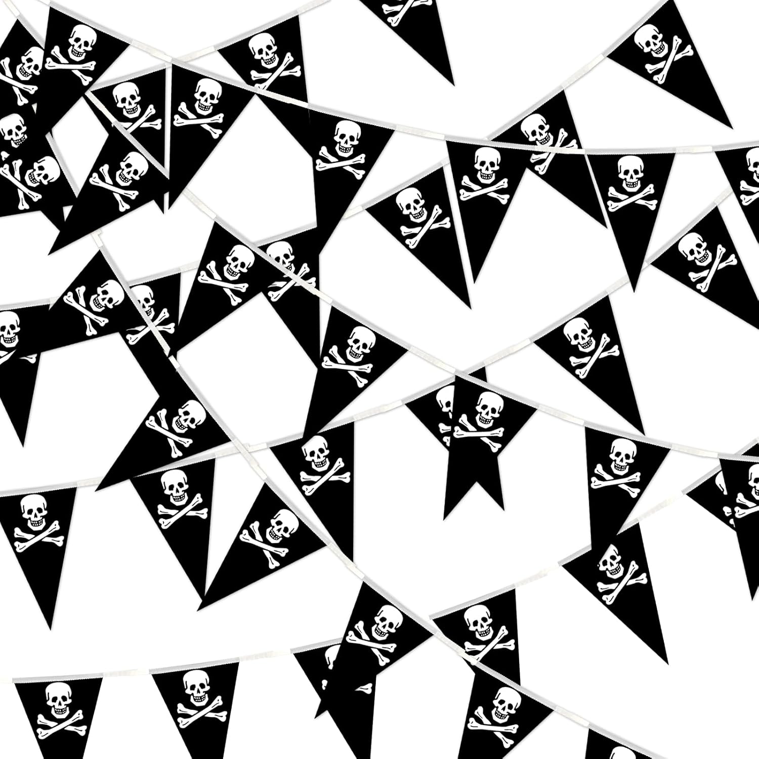 MARFOREVER Pirate Banner 525 Ft Triangle Flags