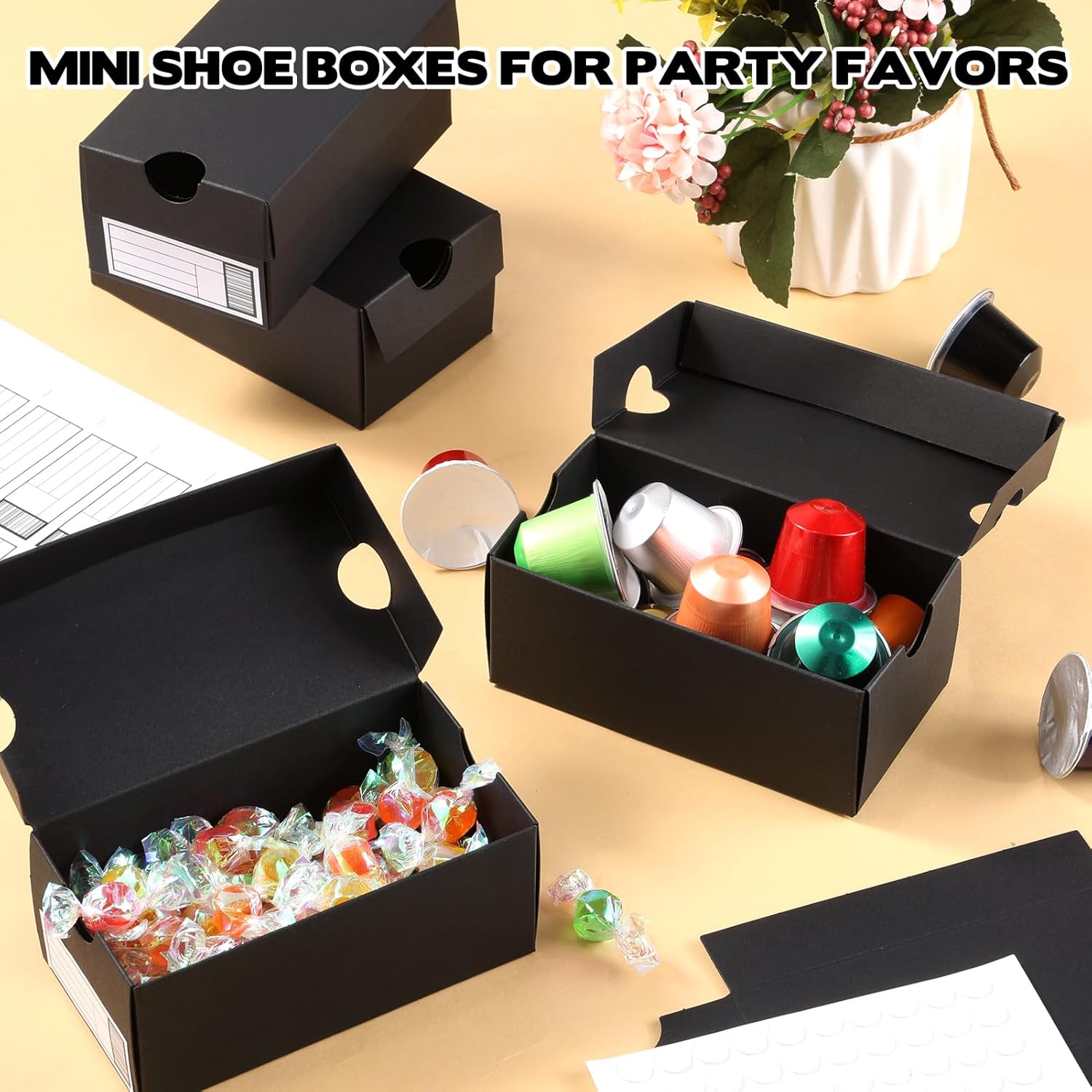 24 Pack Mini Sneaker Boxes for Party Favors