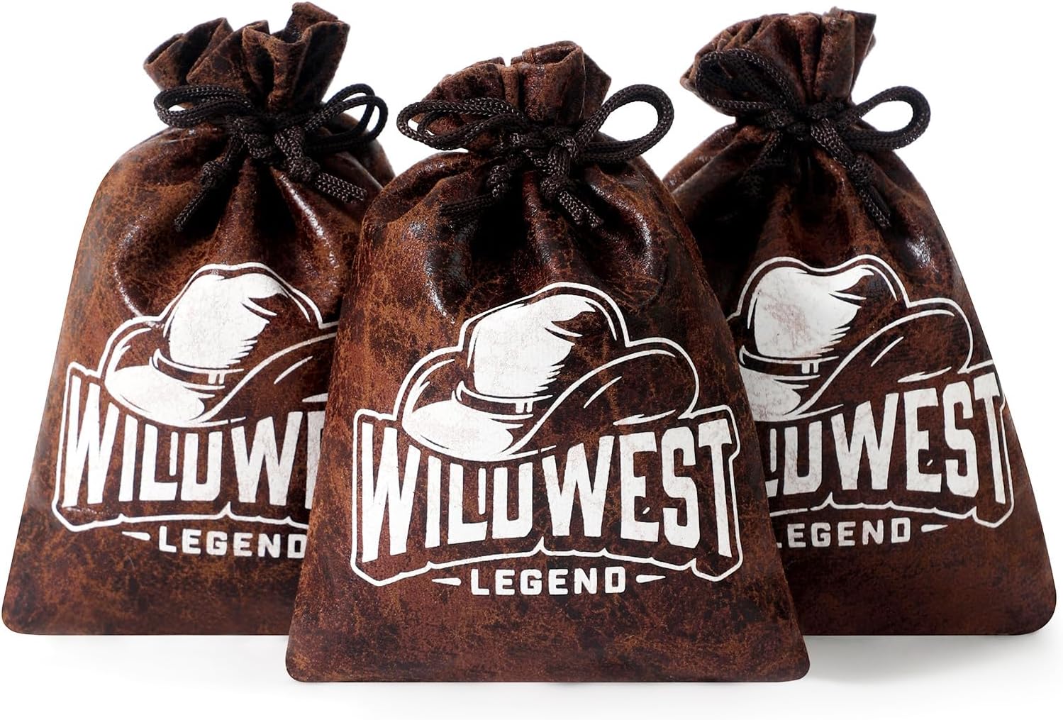 RICHNESS Cowboy Themed Gift Bags 4x6 Inches Pack of 12