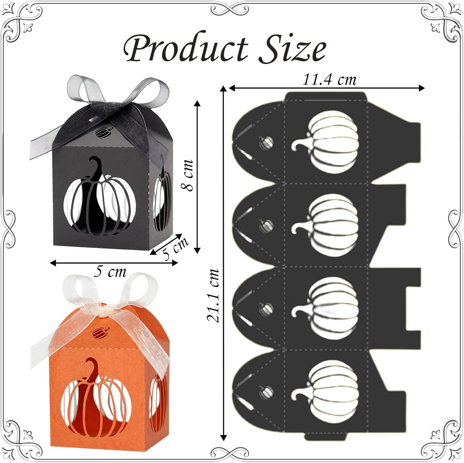 Ncozwo 20 Pcs Halloween Treat Boxes