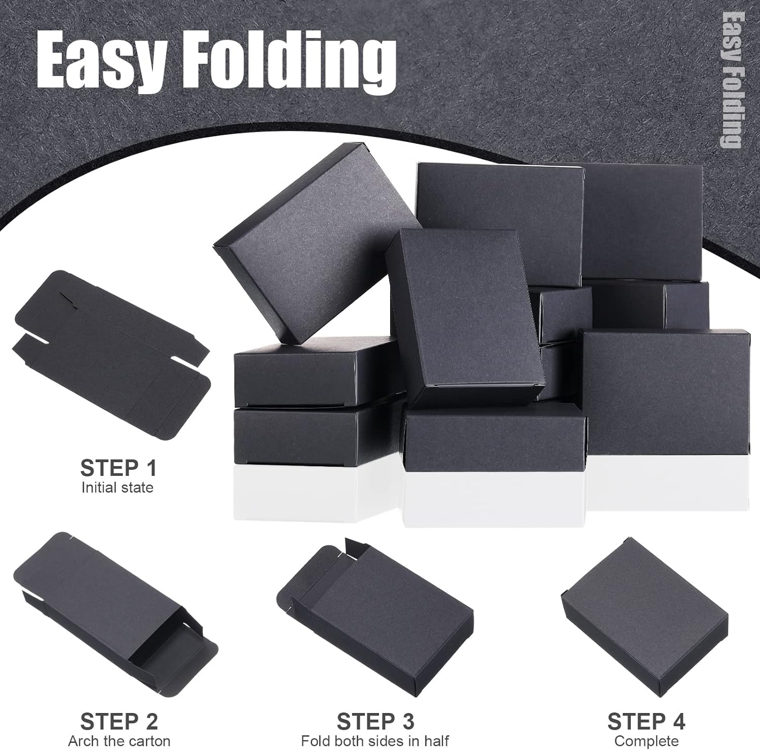 50 Pcs Kraft Soap Boxes for Party Favors and Gifts