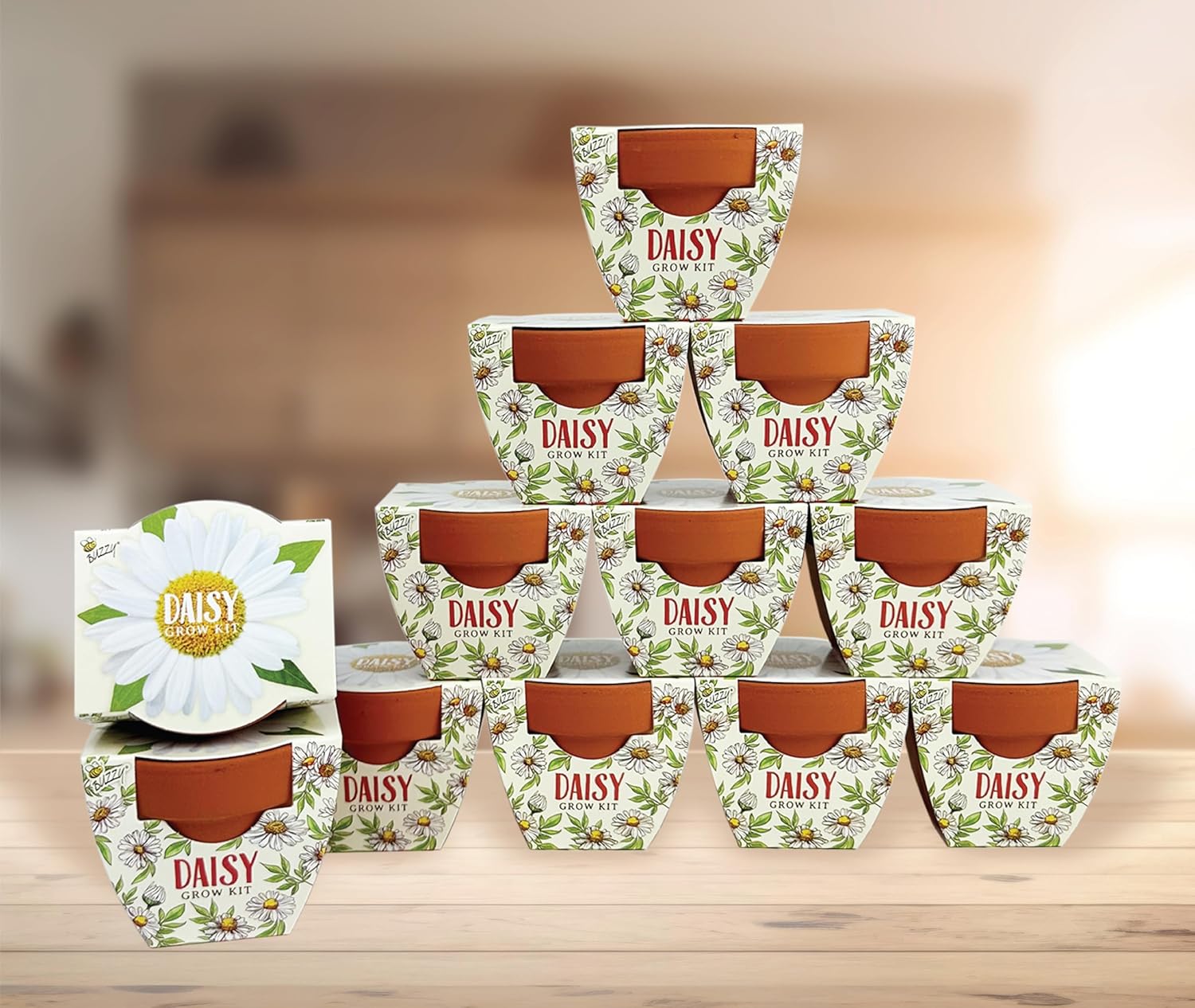 Buzzy Terracotta Mini Grow Pots 12-Count Set