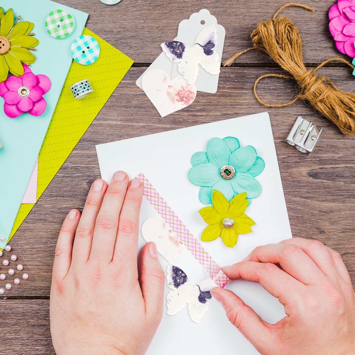 48 Pcs Plantable Seed Paper Set with Wildflower Seeds