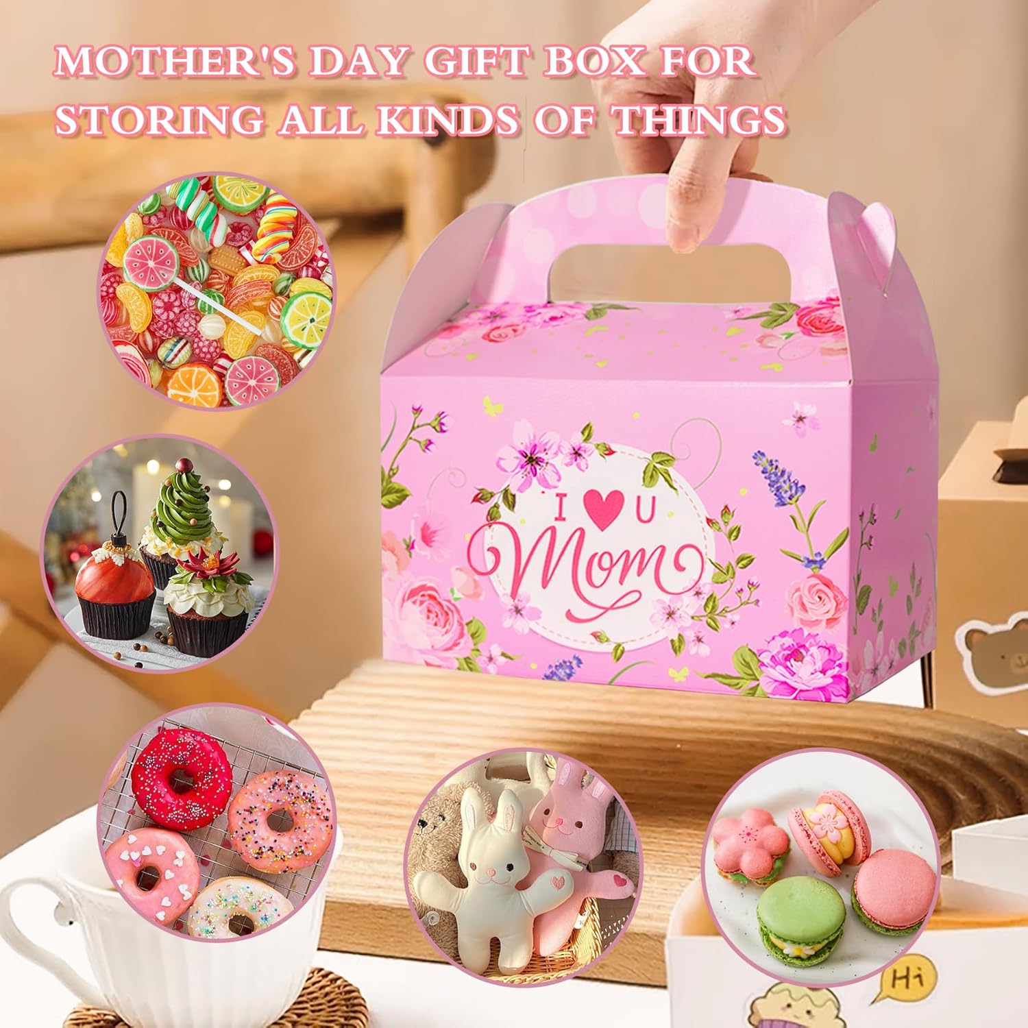 RAORAOYUE 12 Pack Mothers Day Gift Boxes