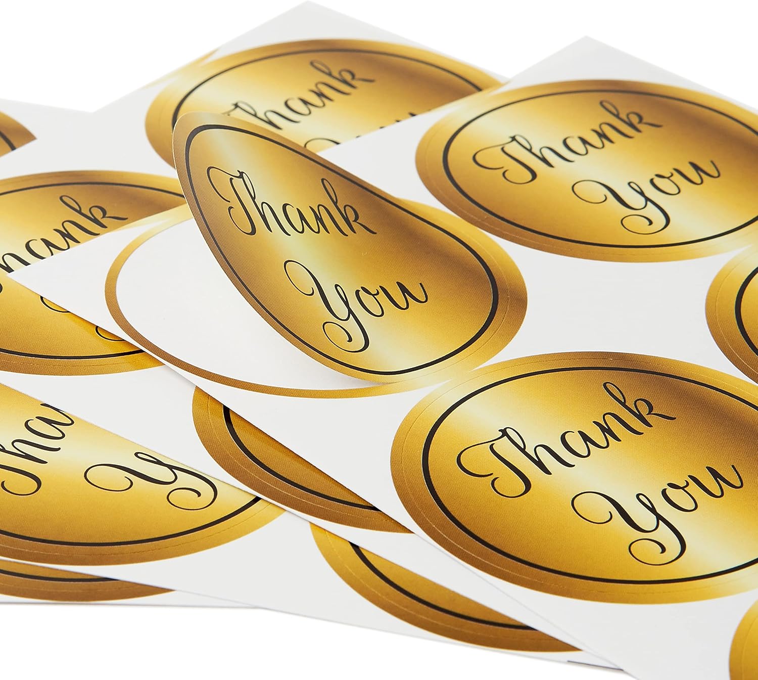 ROYAL BLUEBONNET Black Gold Party Favor Bags and Stickers