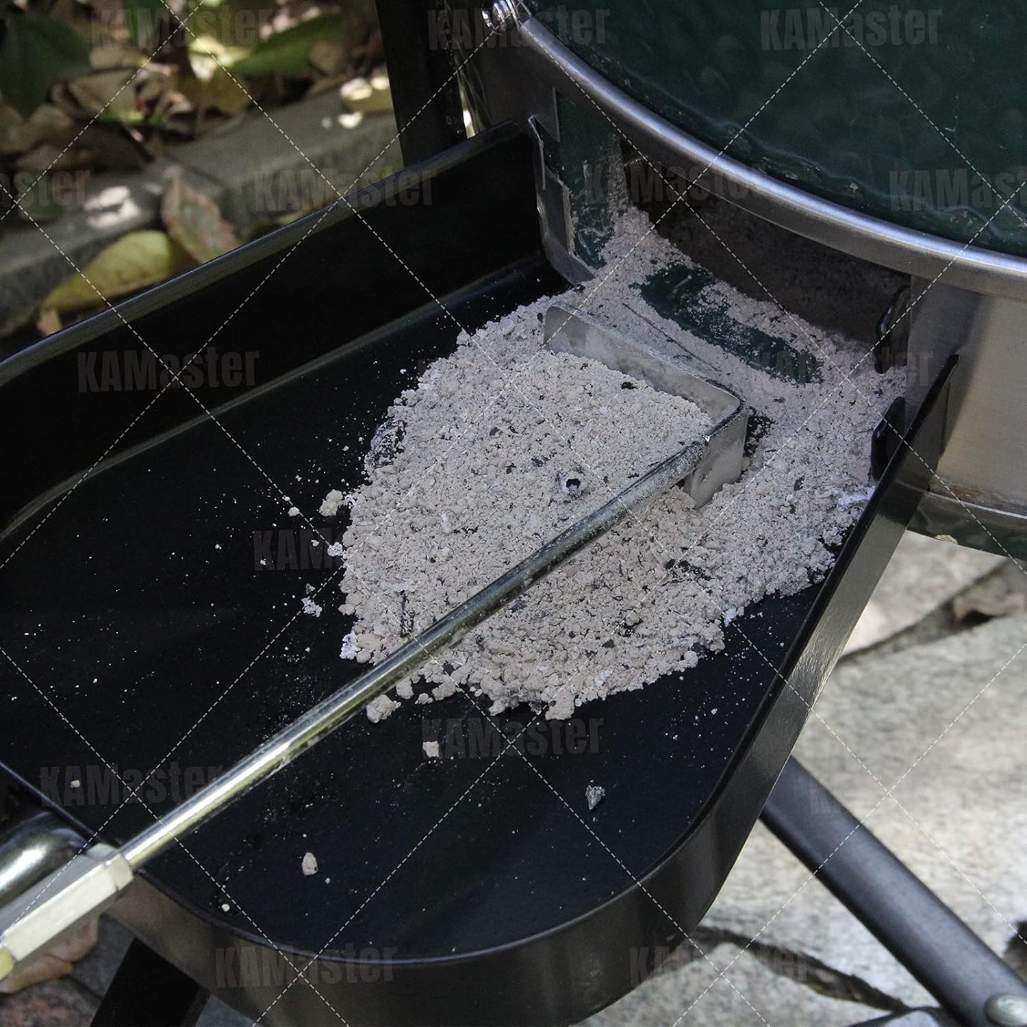 Kamado Factory Ash Tool and Pan for Big Green Egg