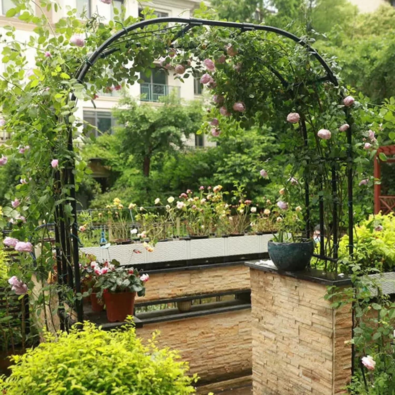 Garden Arch Trellis - 59in x 945in for Climbing Plants