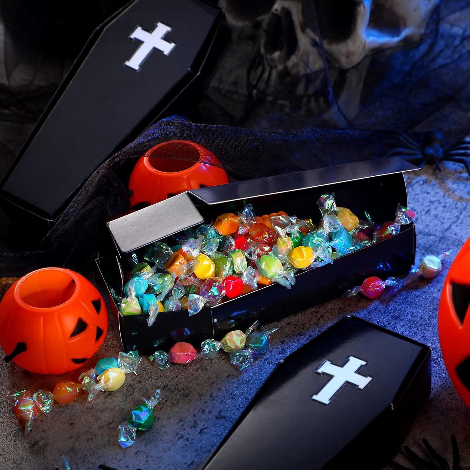 Yinder Halloween Coffin Treat Boxes 24 Pack