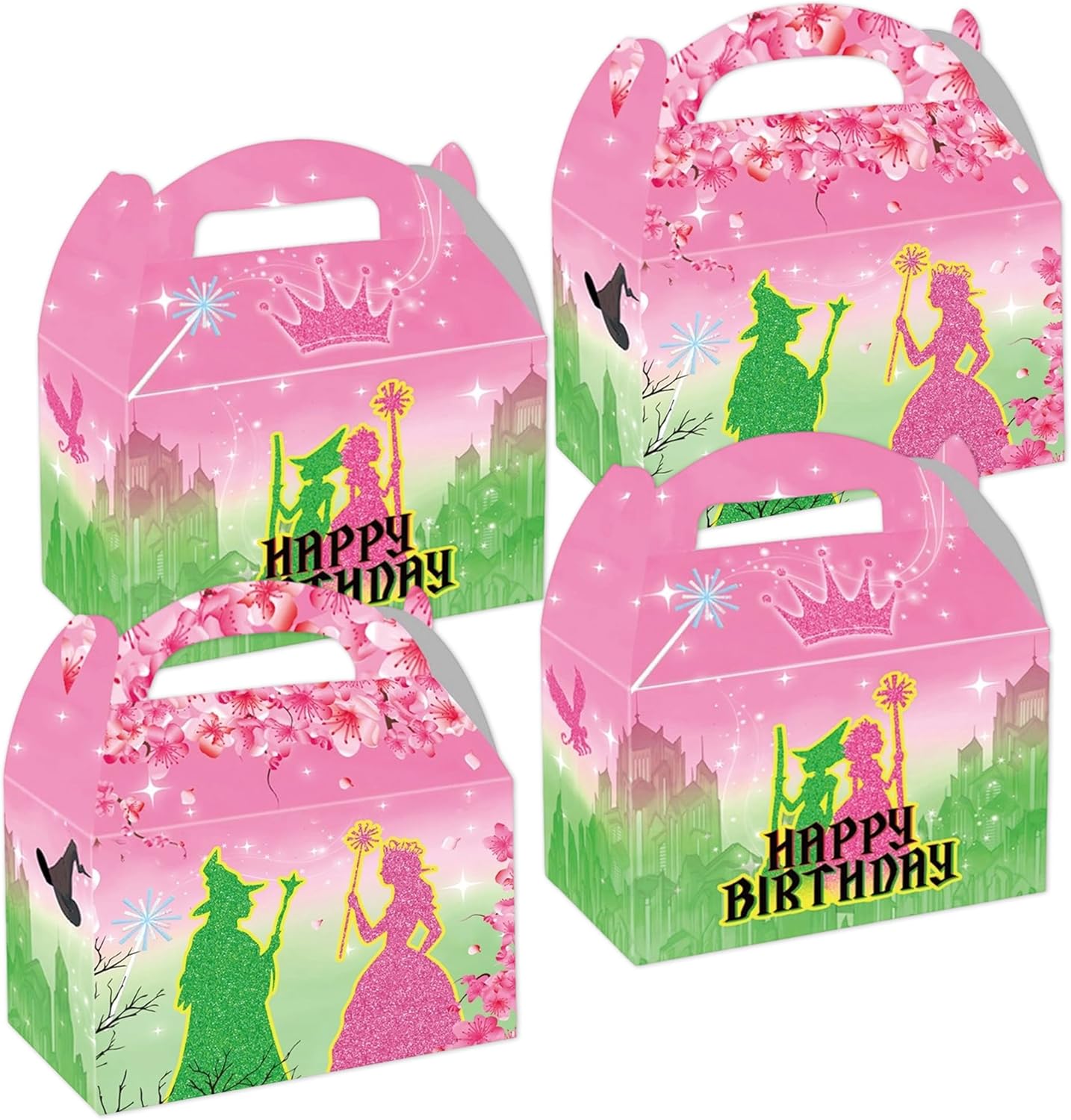 Witch Elphaba Party Favors Boxes Candy Treat Containers