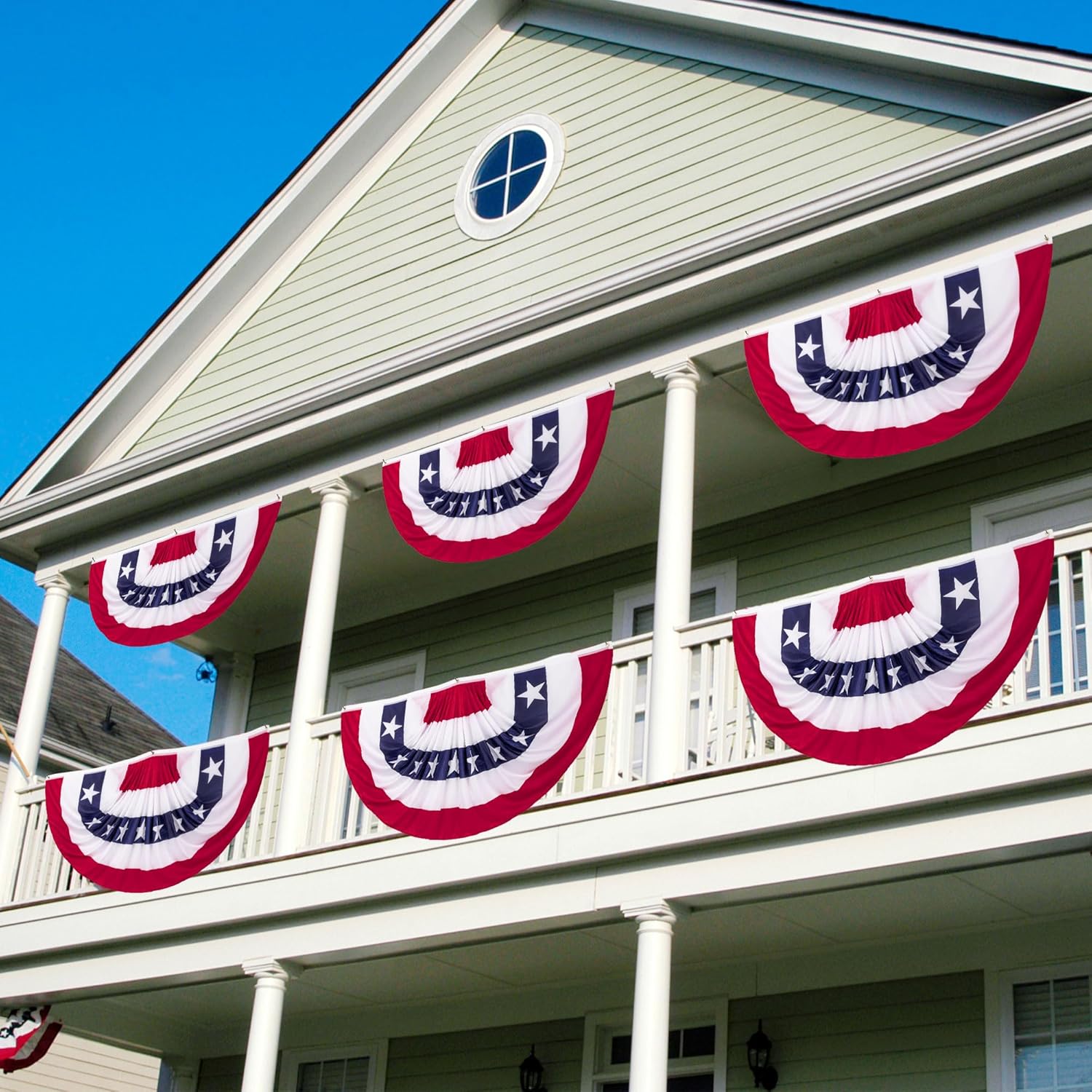 Heartome 3 x 6 Ft Bunting Flags Set of 4