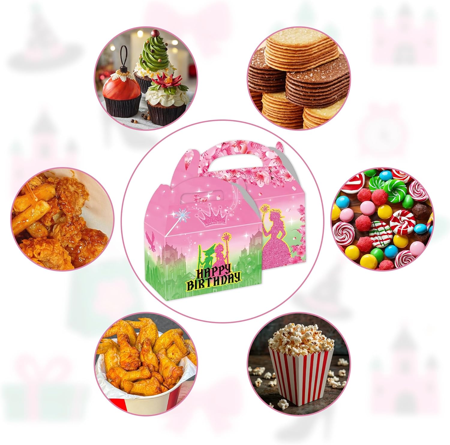 Witch Elphaba Party Favors Boxes Candy Treat Containers