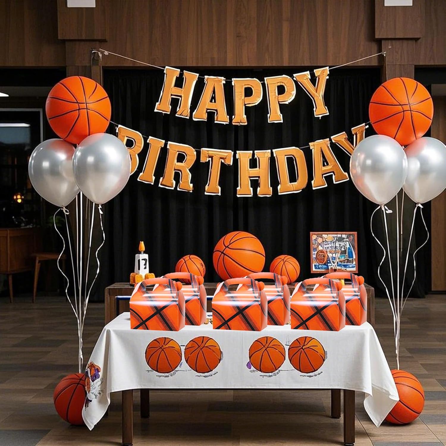 Oletx 24-Piece Basketball Party Favor Boxes