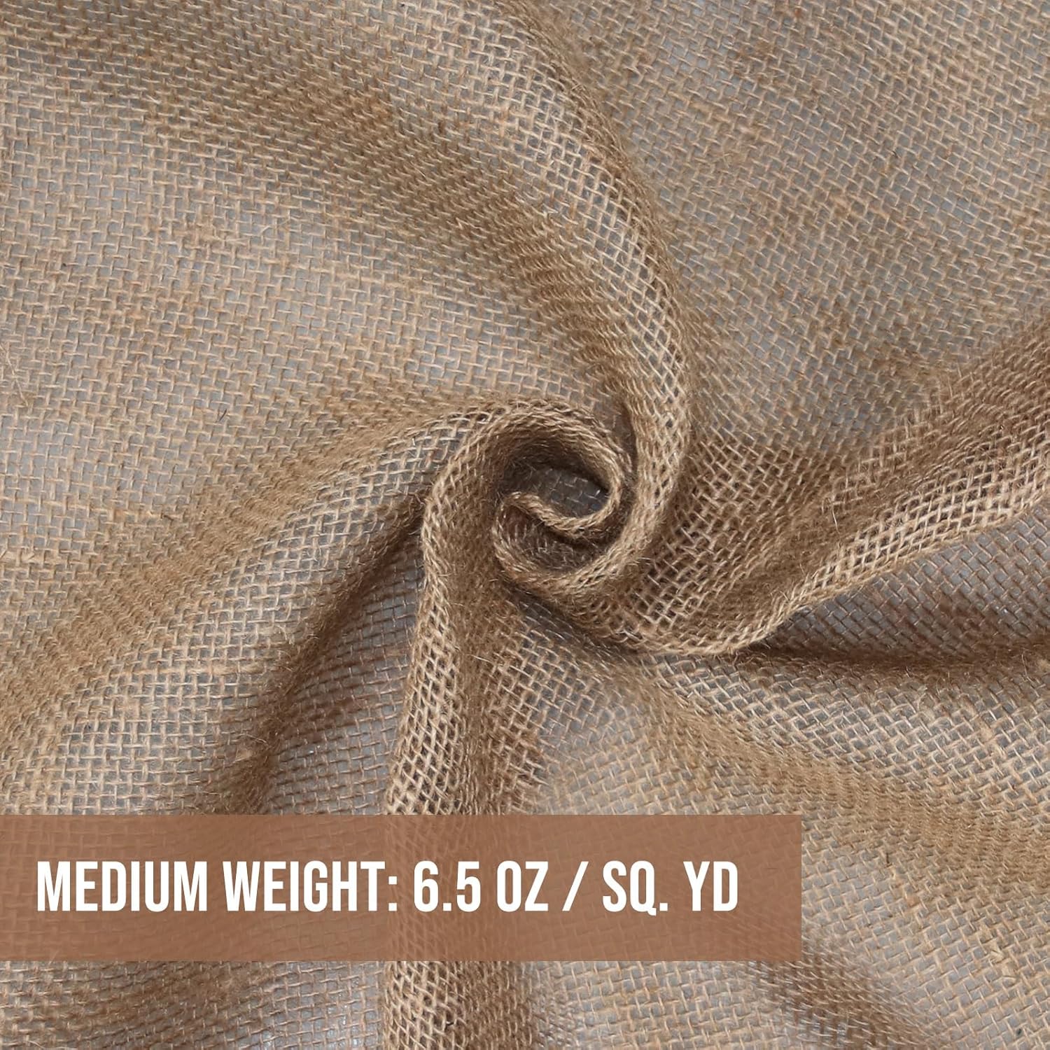 Tcevily Garden Burlap Roll 40x50 Feet Natural Jute