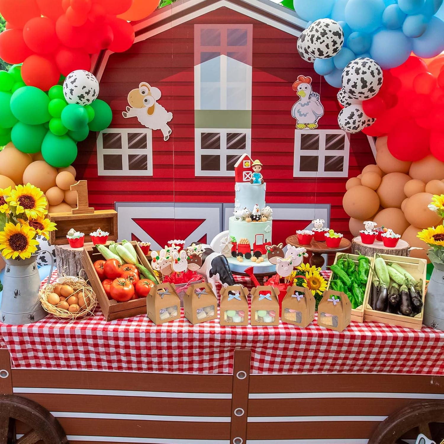 Maitys 12 Pcs Chicken Party Favor Boxes