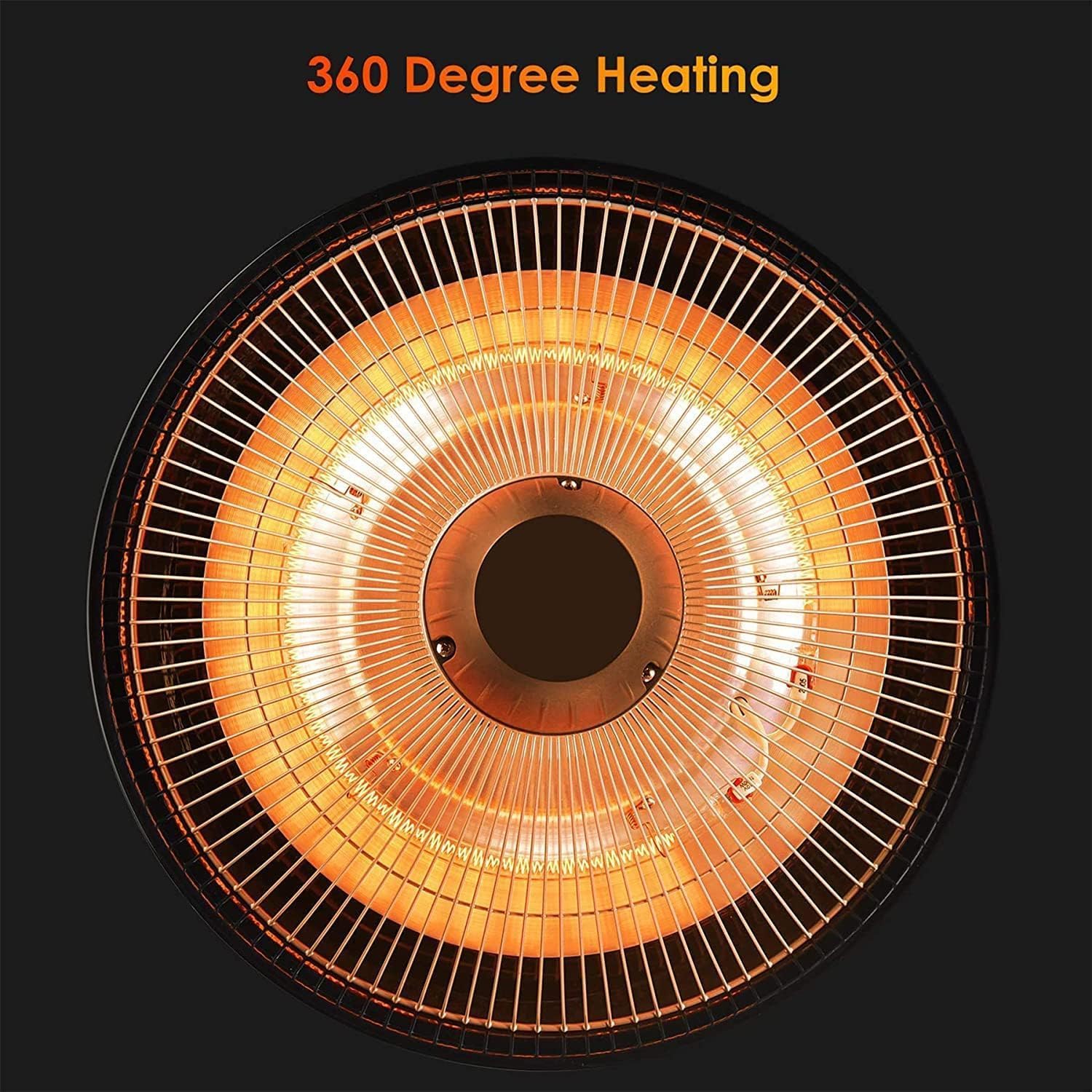 TRUSTECH Hanging Patio Heater 1500W Infrared