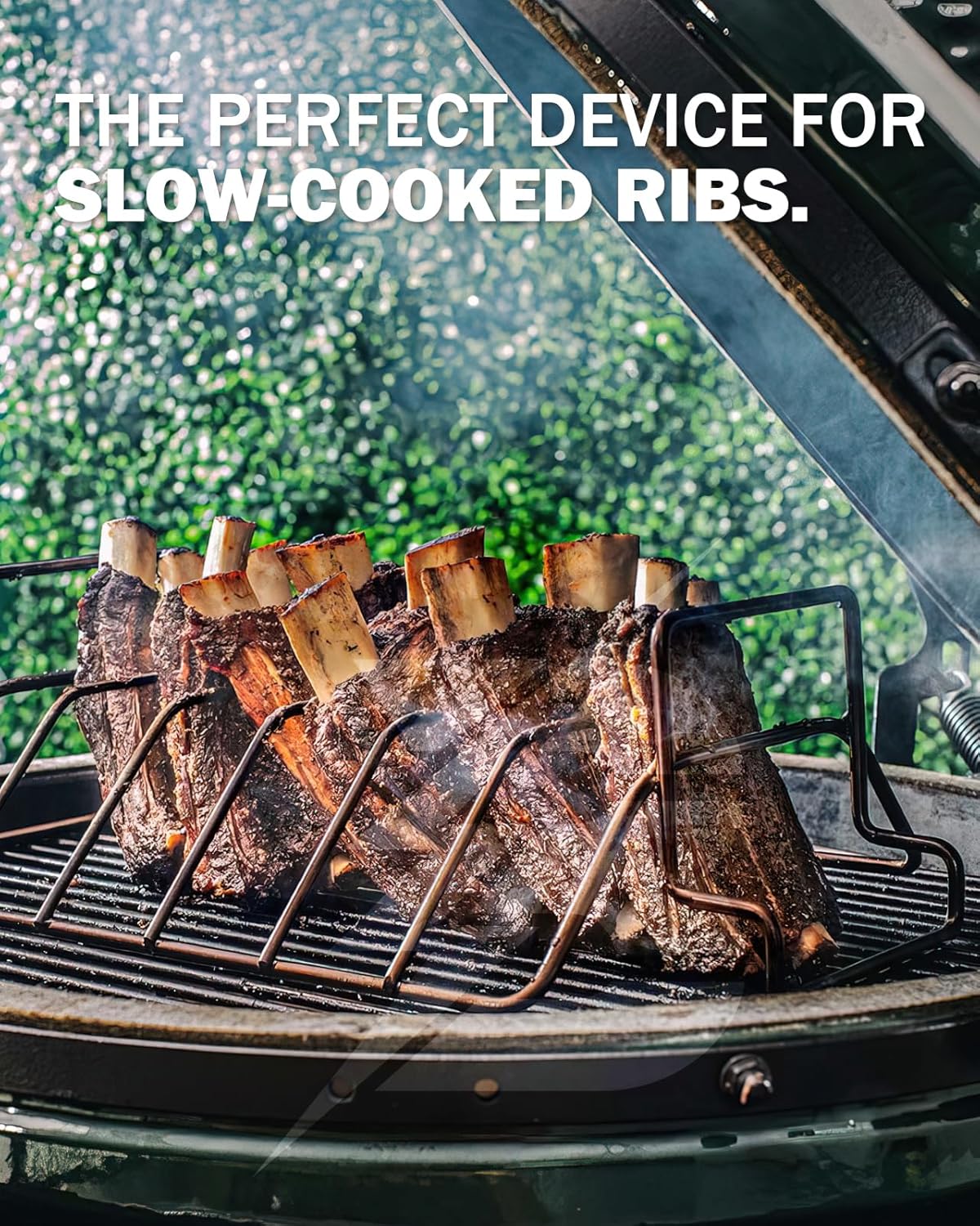 BONPAZ Rib and Roast Rack for Big Green Egg
