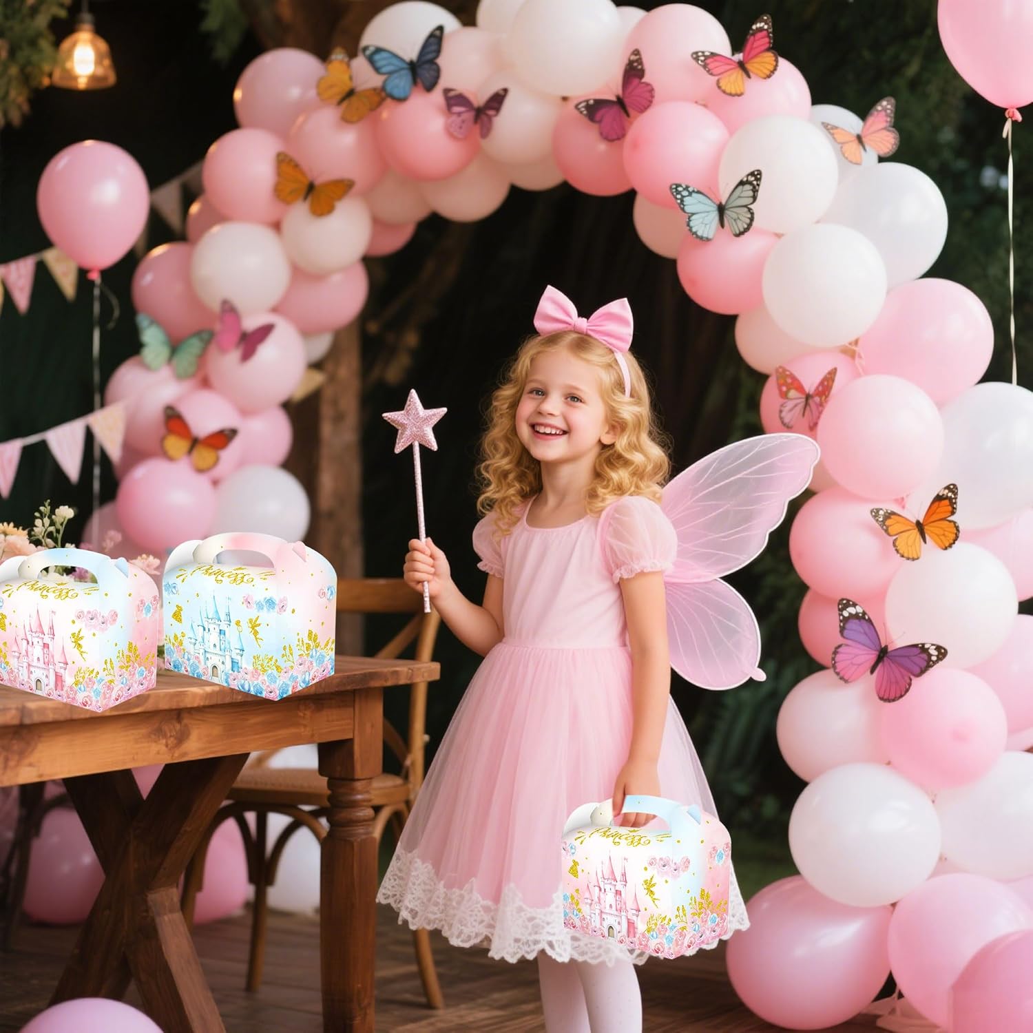 Adios To My 20s Princess Party Favor Boxes 12PCS
