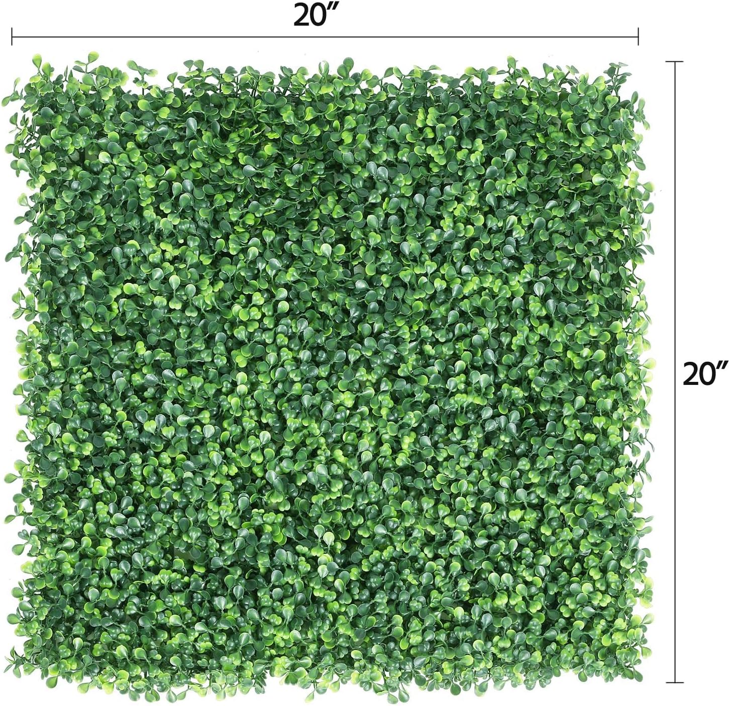 Yaheetech Artificial Boxwood Wall Panels 12PCS