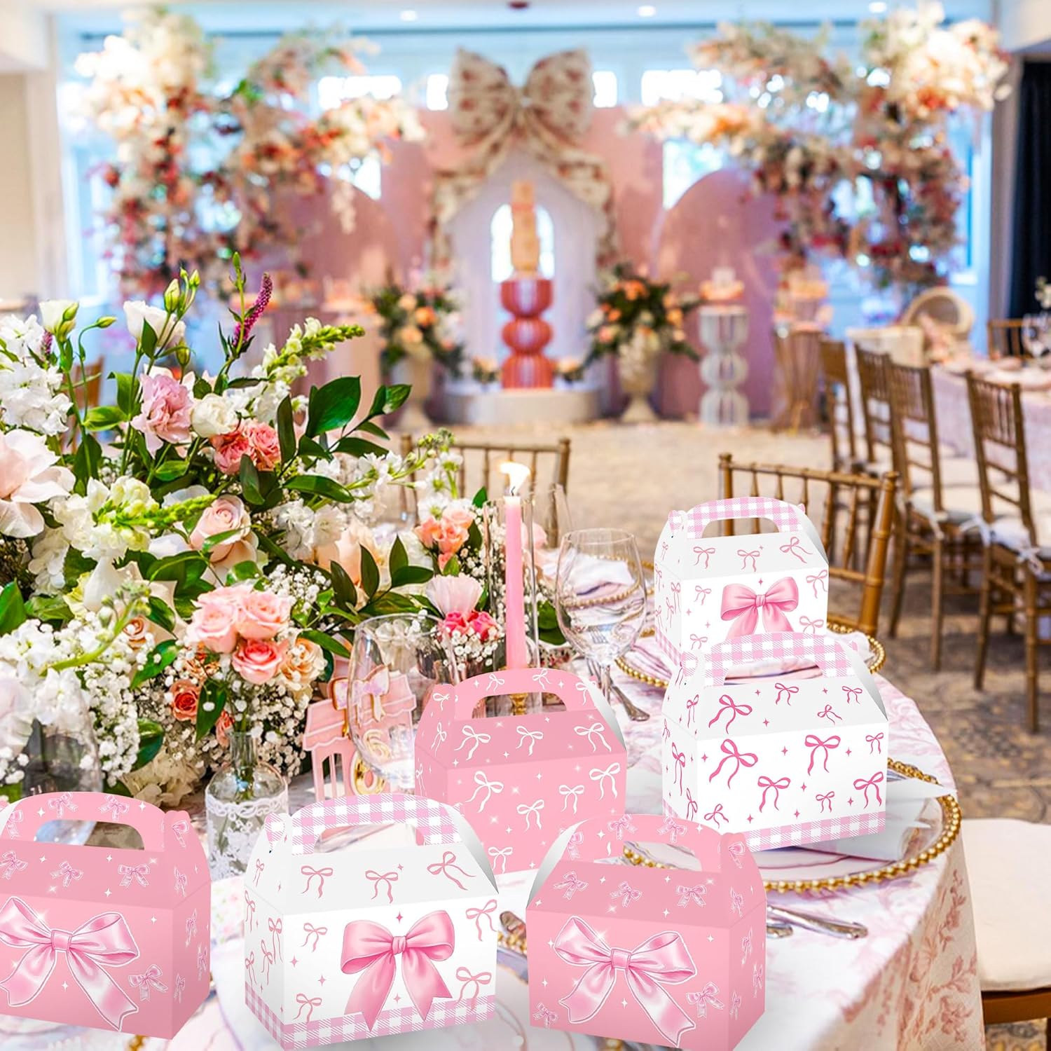 JeVenis Coquette Goodies Bags for Birthday Bridal Baby Shower