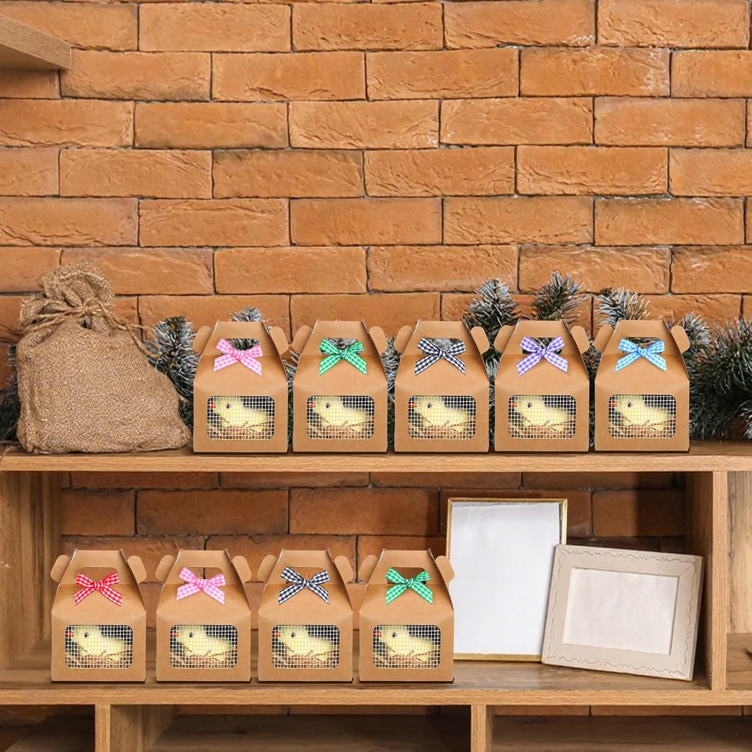 Maitys 12 Pcs Chicken Party Favor Boxes