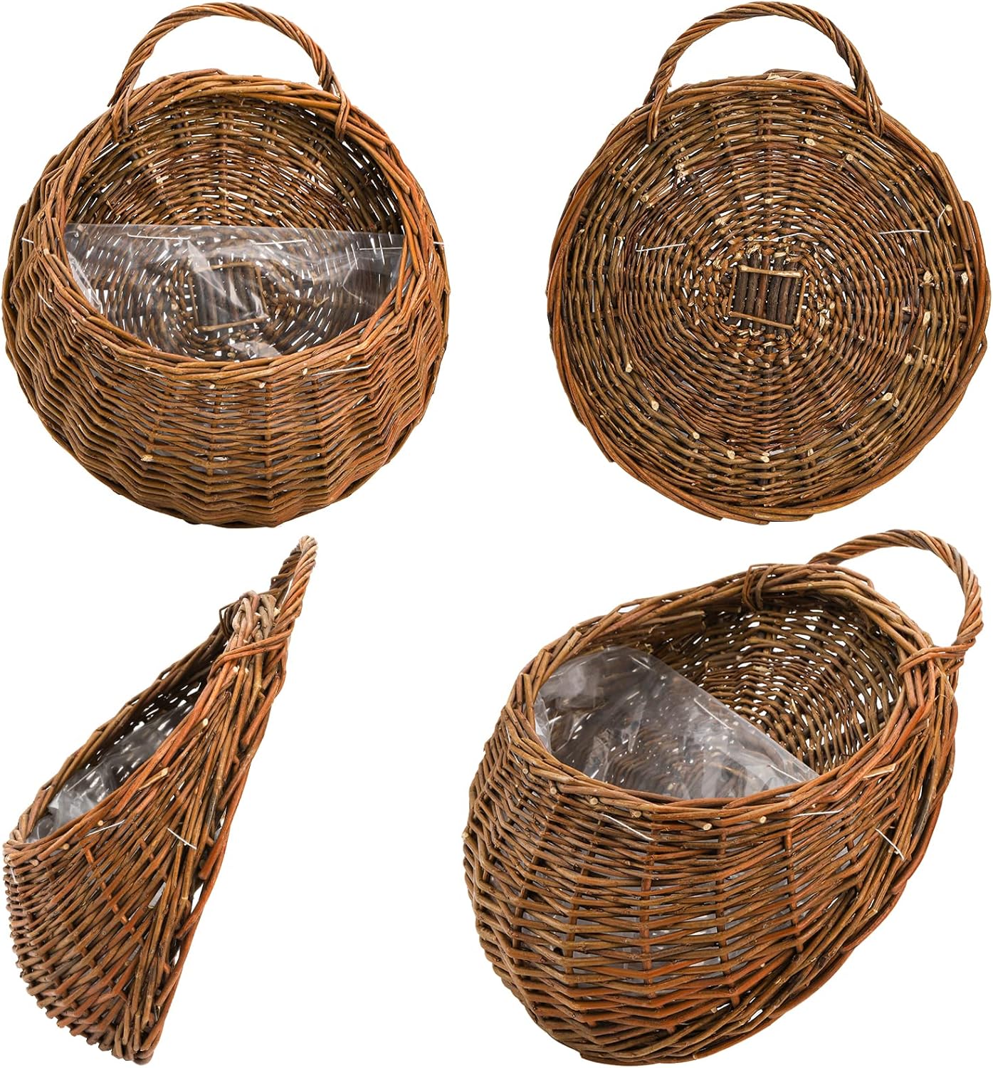 Foraineam Woven Hanging Basket for Home Garden Decorations