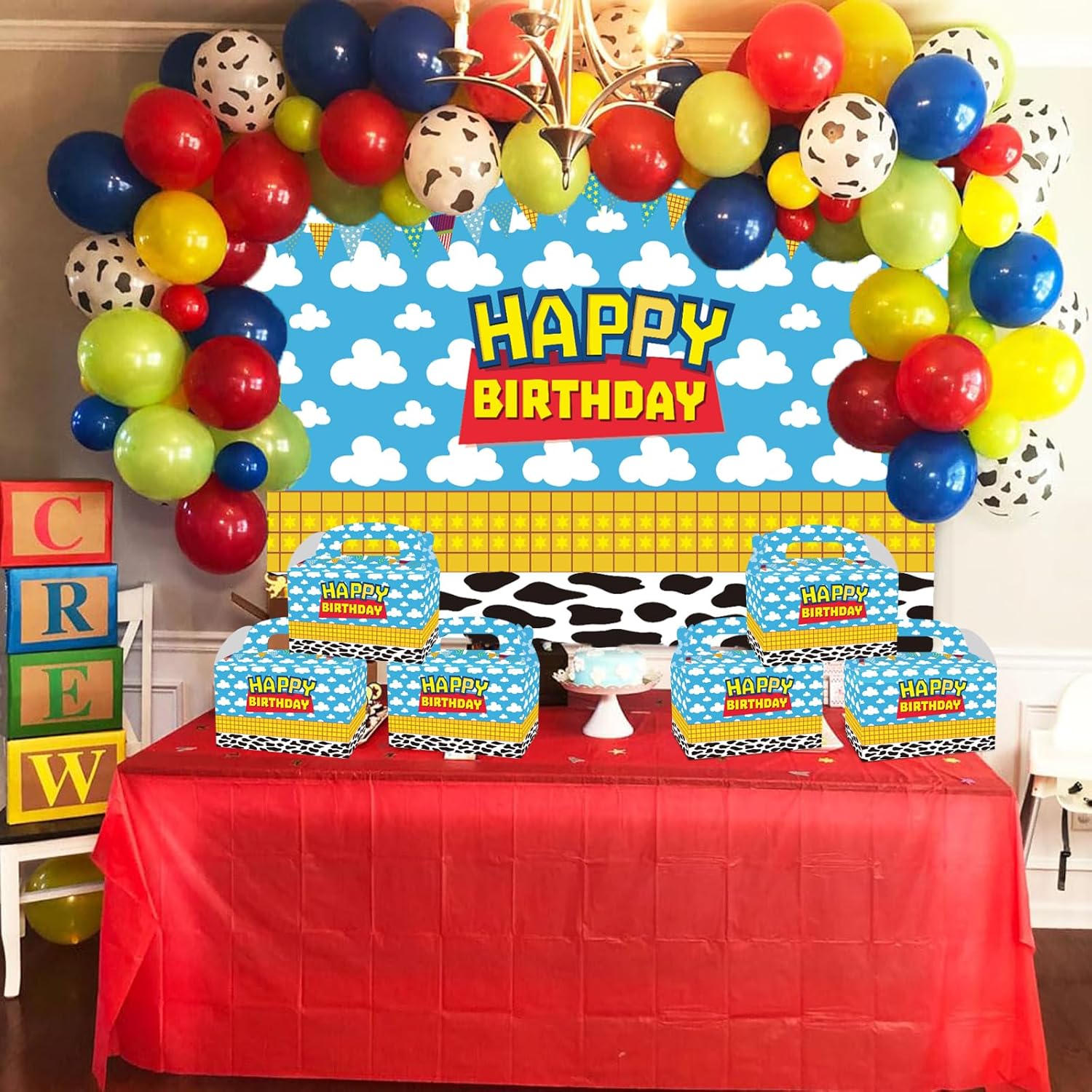Eleventheart Cartoon Birthday Gift Boxes 12Pcs