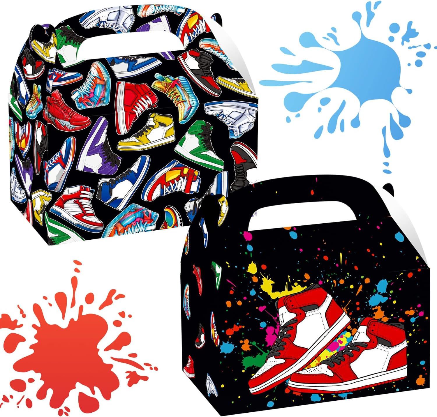 Candy Chef Sneaker Party Favor Boxes 12PCS 1