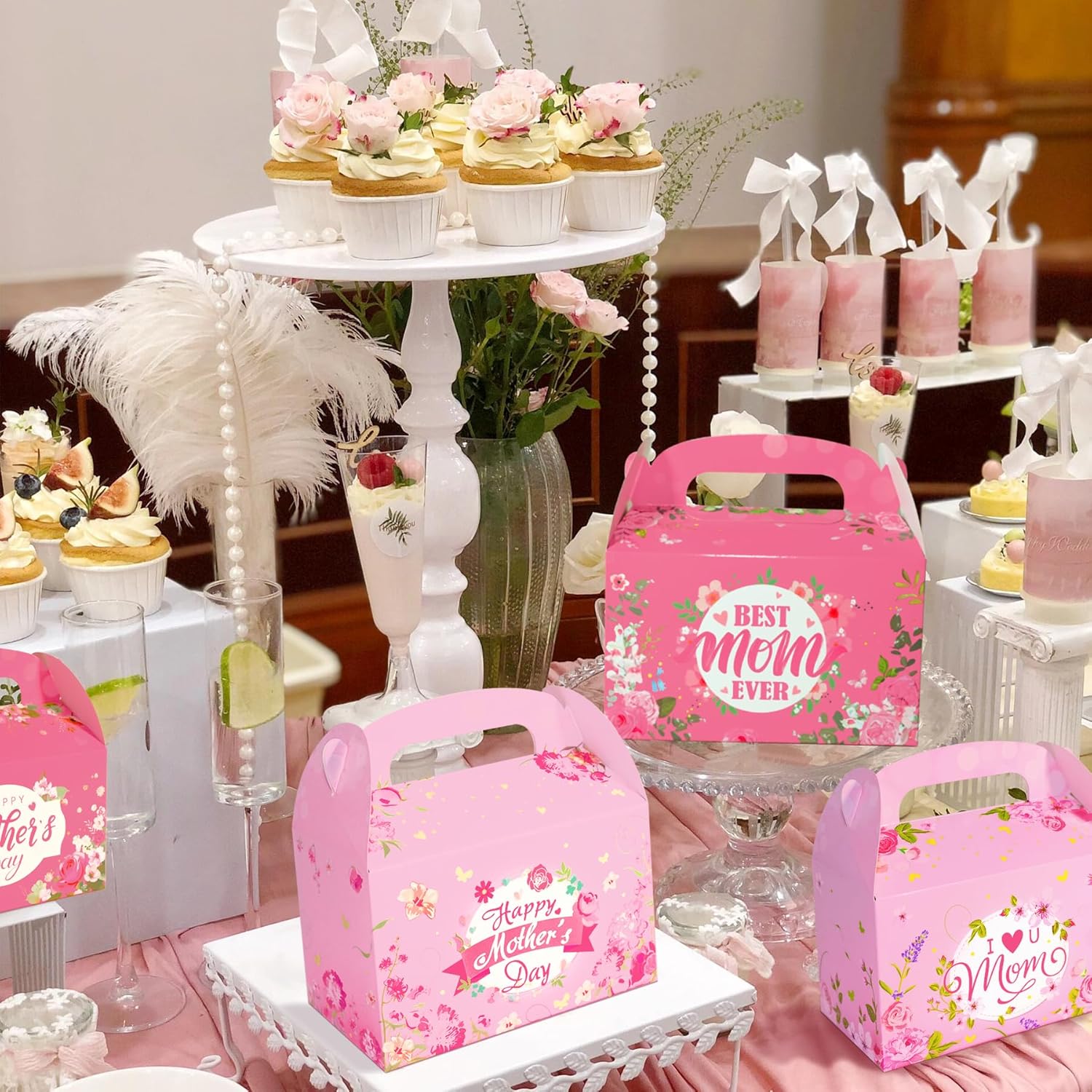 RAORAOYUE 12 Pack Mothers Day Gift Boxes