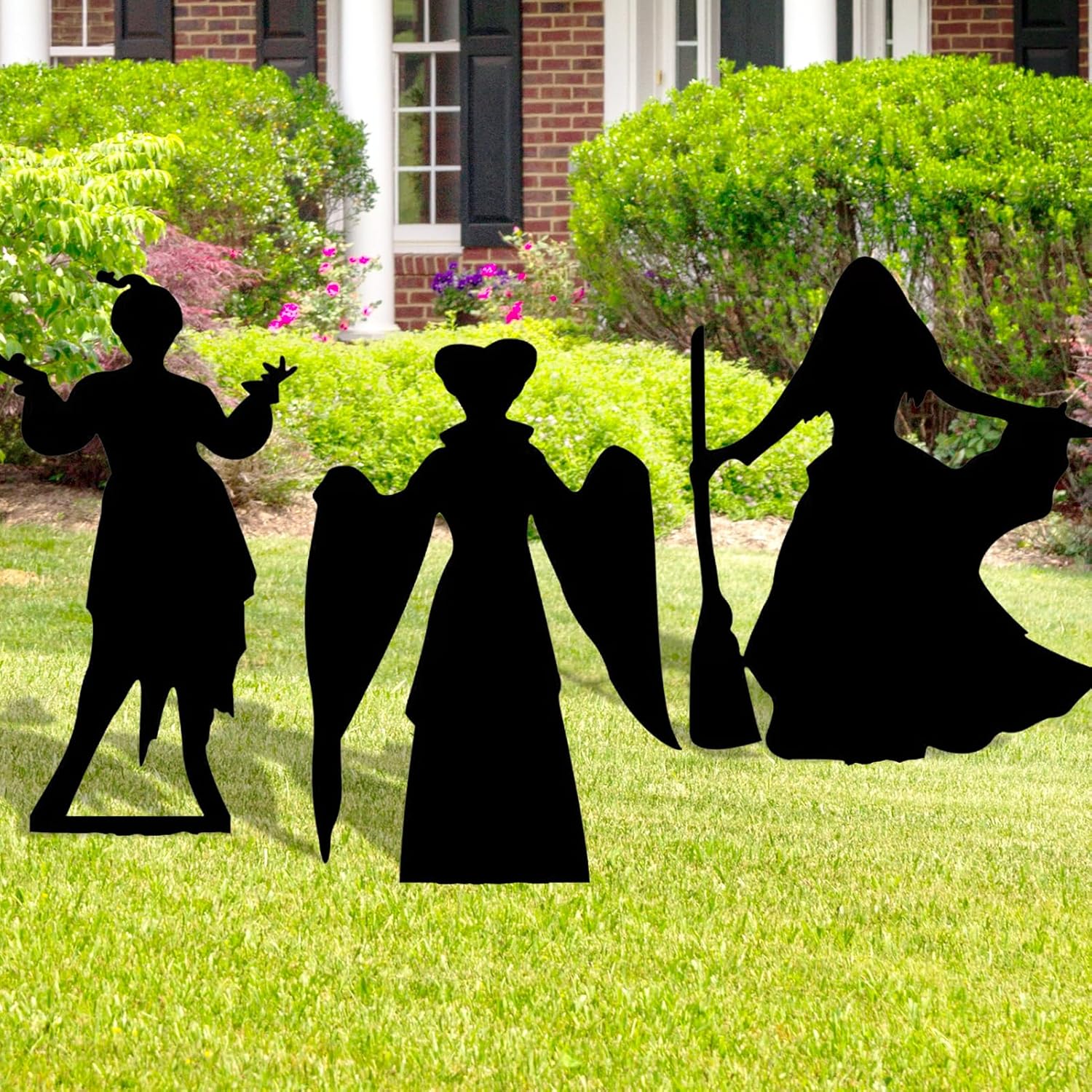 Nitakou Witch Halloween Decorations Outdoor Metal Stakes