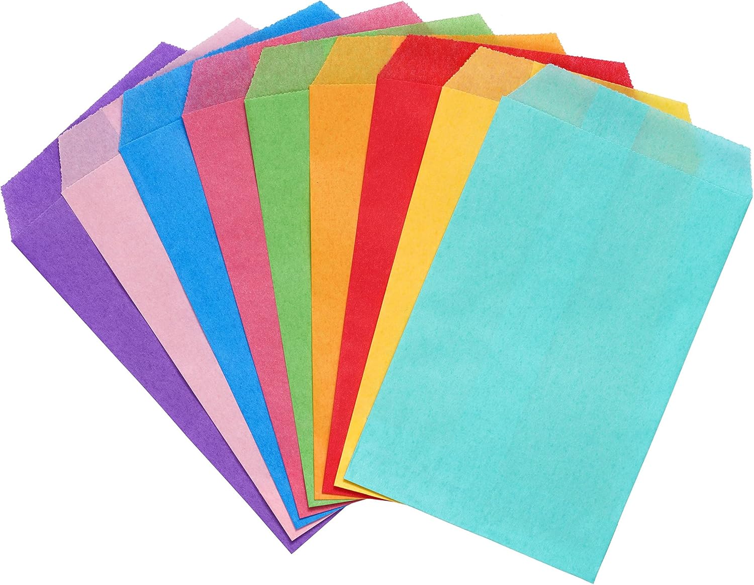 Quotidian Mini Greaseproof Paper Bags 2 34 x 4 12 Pack of 100