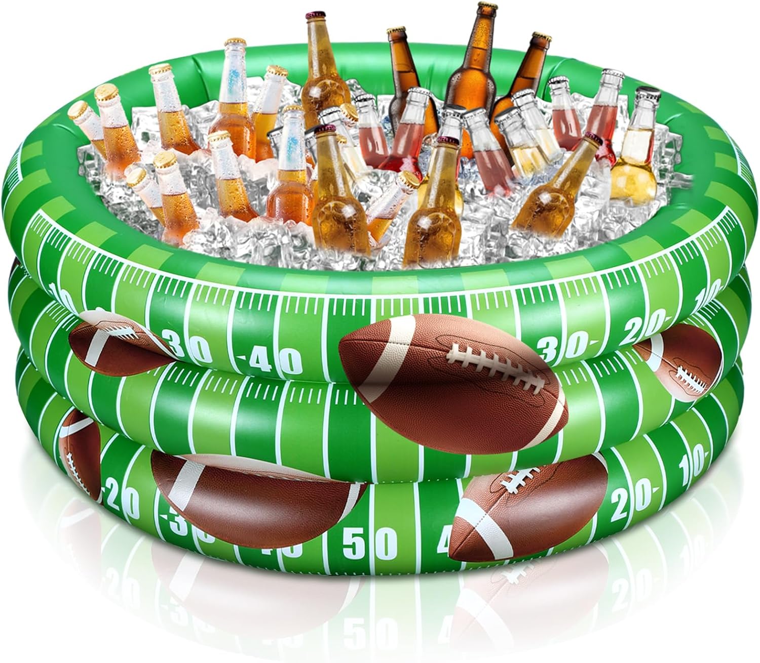 Football Inflatable Cooler with Large Capacity