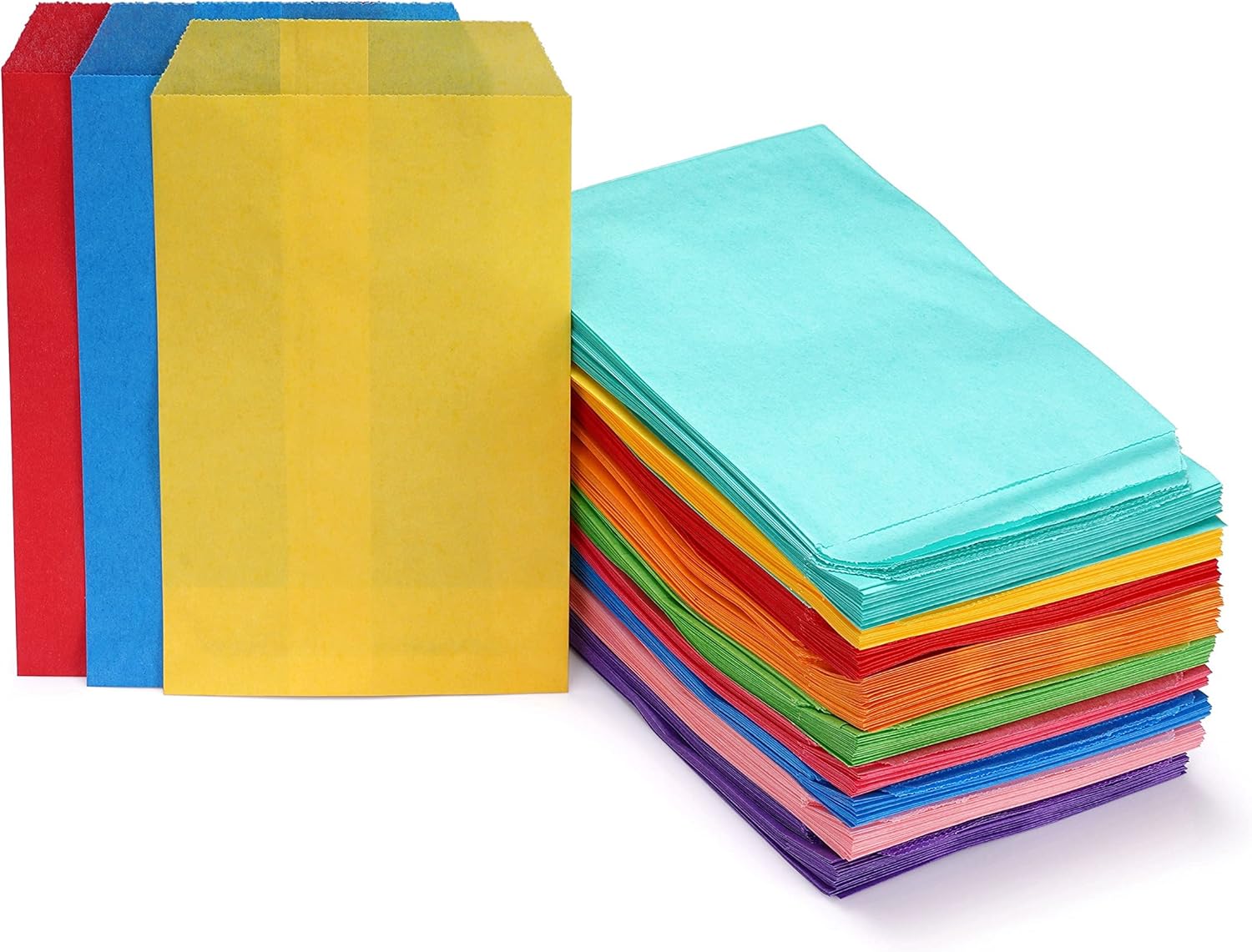 Quotidian Mini Greaseproof Paper Bags 2 34 x 4 12 Pack of 100