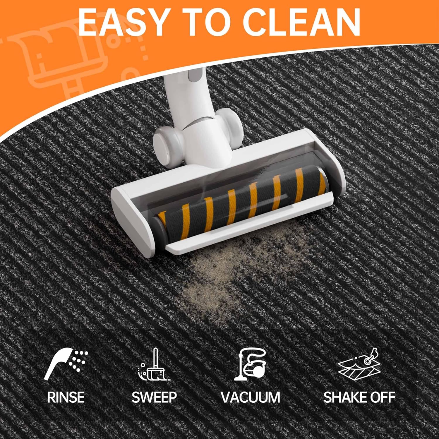 HOMEK Extra Large Door Mat for Entryway and Outdoor