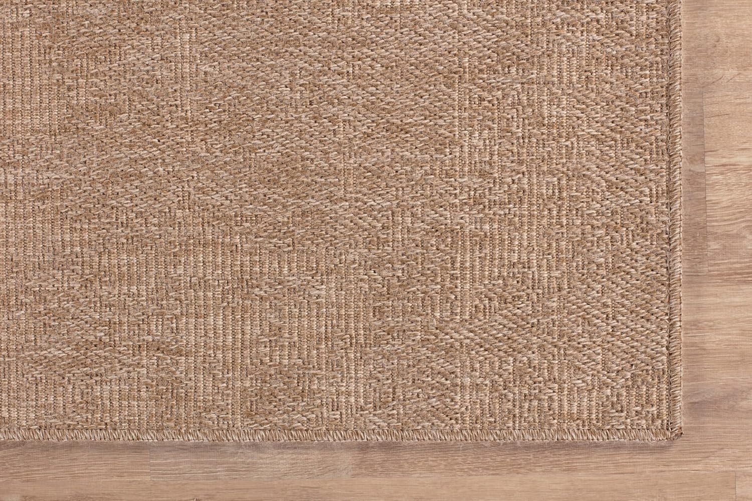 Washable Jute Rug 2x7 Natural Farmhouse Boho Design