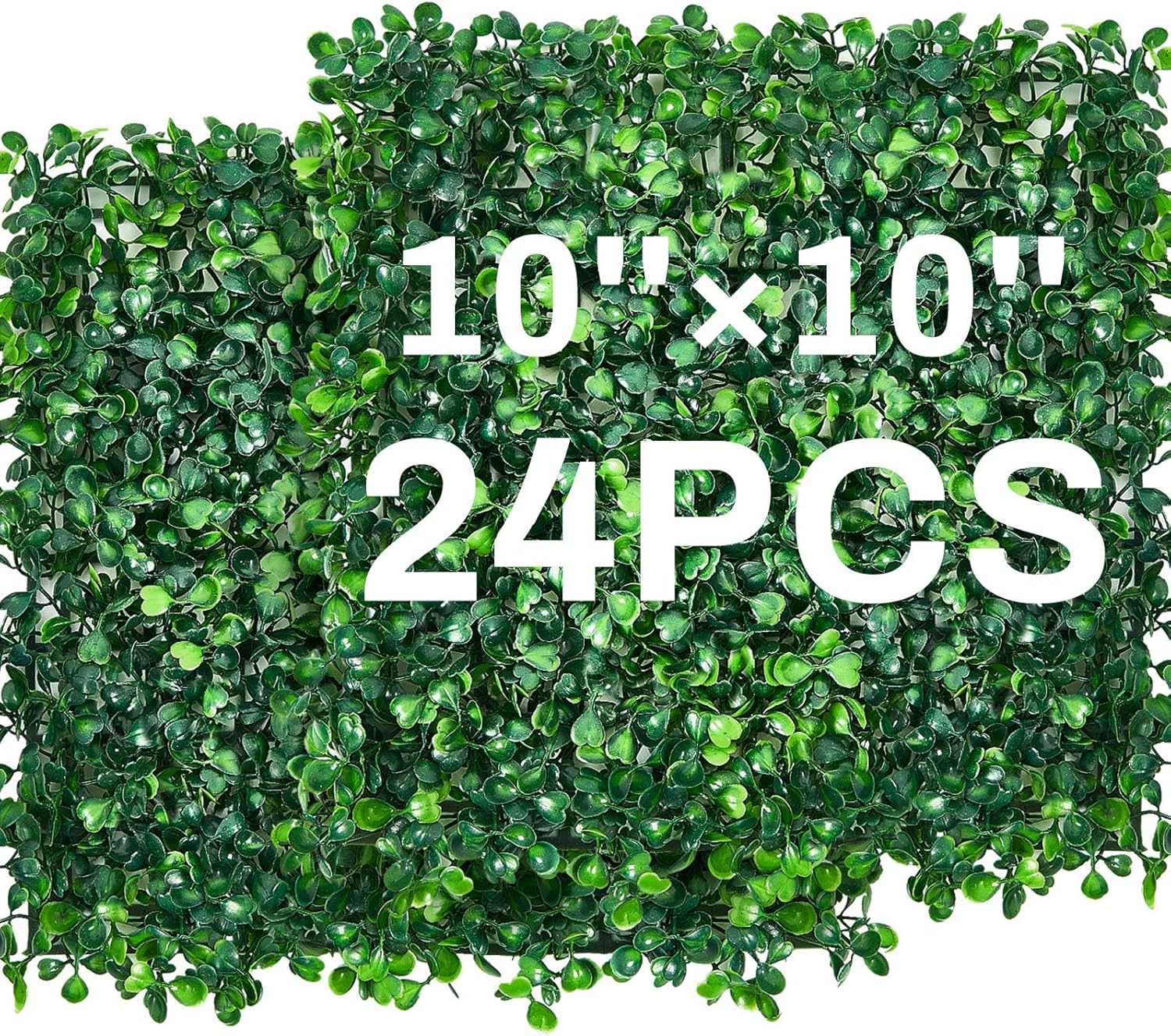 Crowye 24 Pcs Artificial Boxwood Panels for Privacy Screens