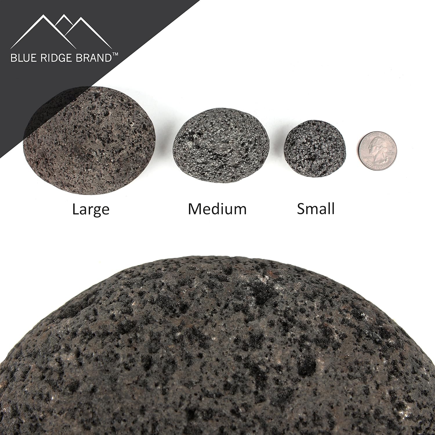 Blue Ridge Brand Lava Rock Large 50 Pounds