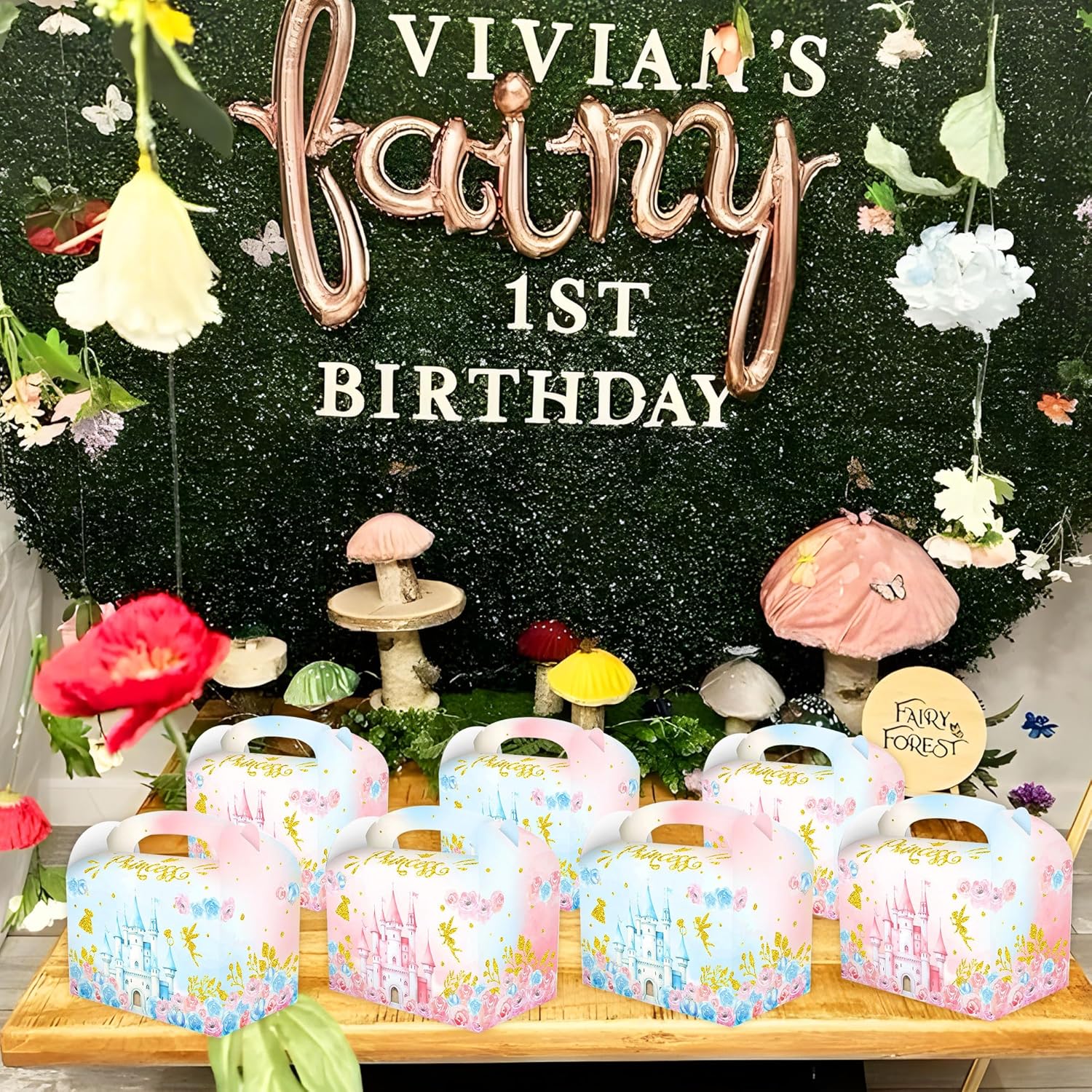 Adios To My 20s Princess Party Favor Boxes 12PCS