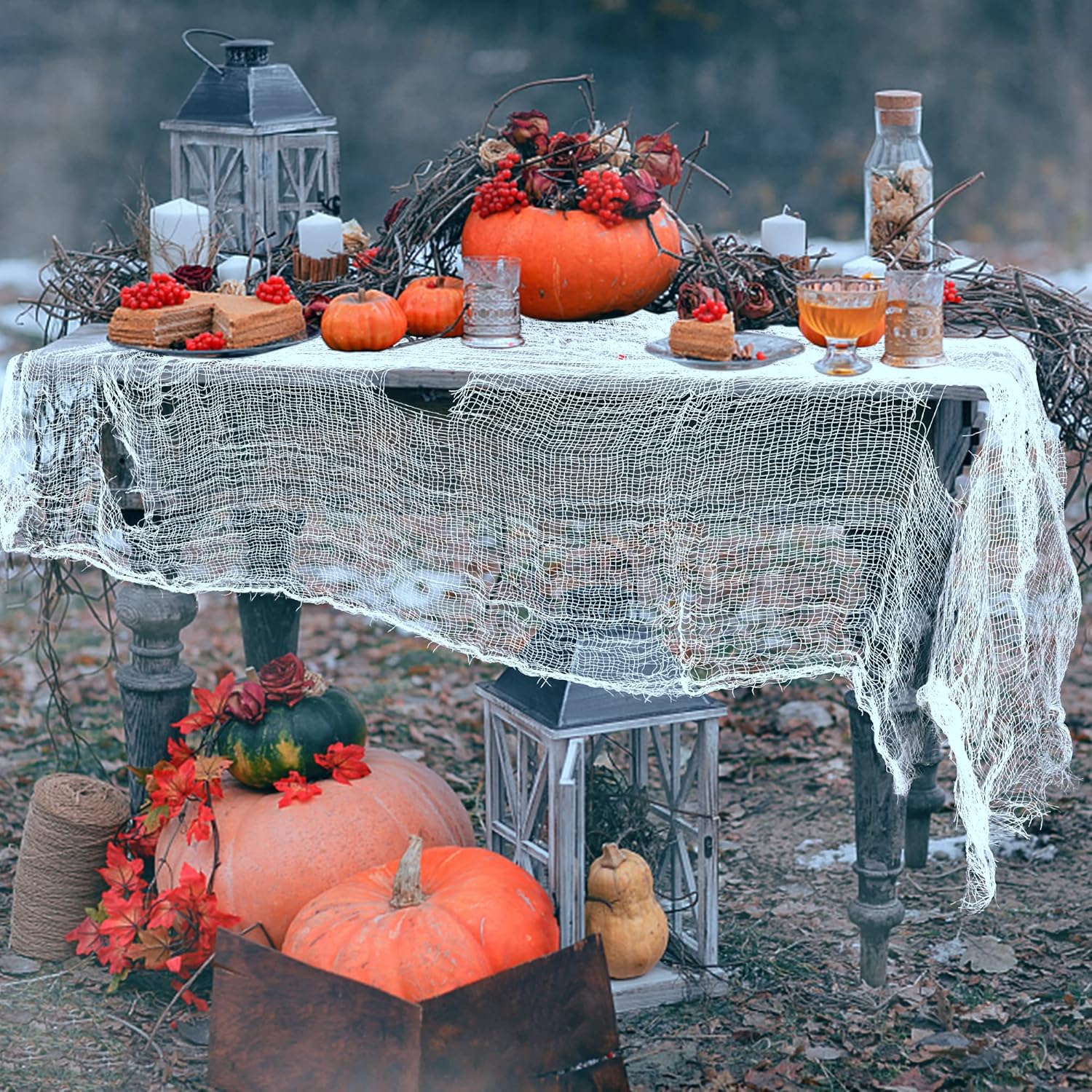 Watayo 500x39 Inch Halloween Spooky Cloth
