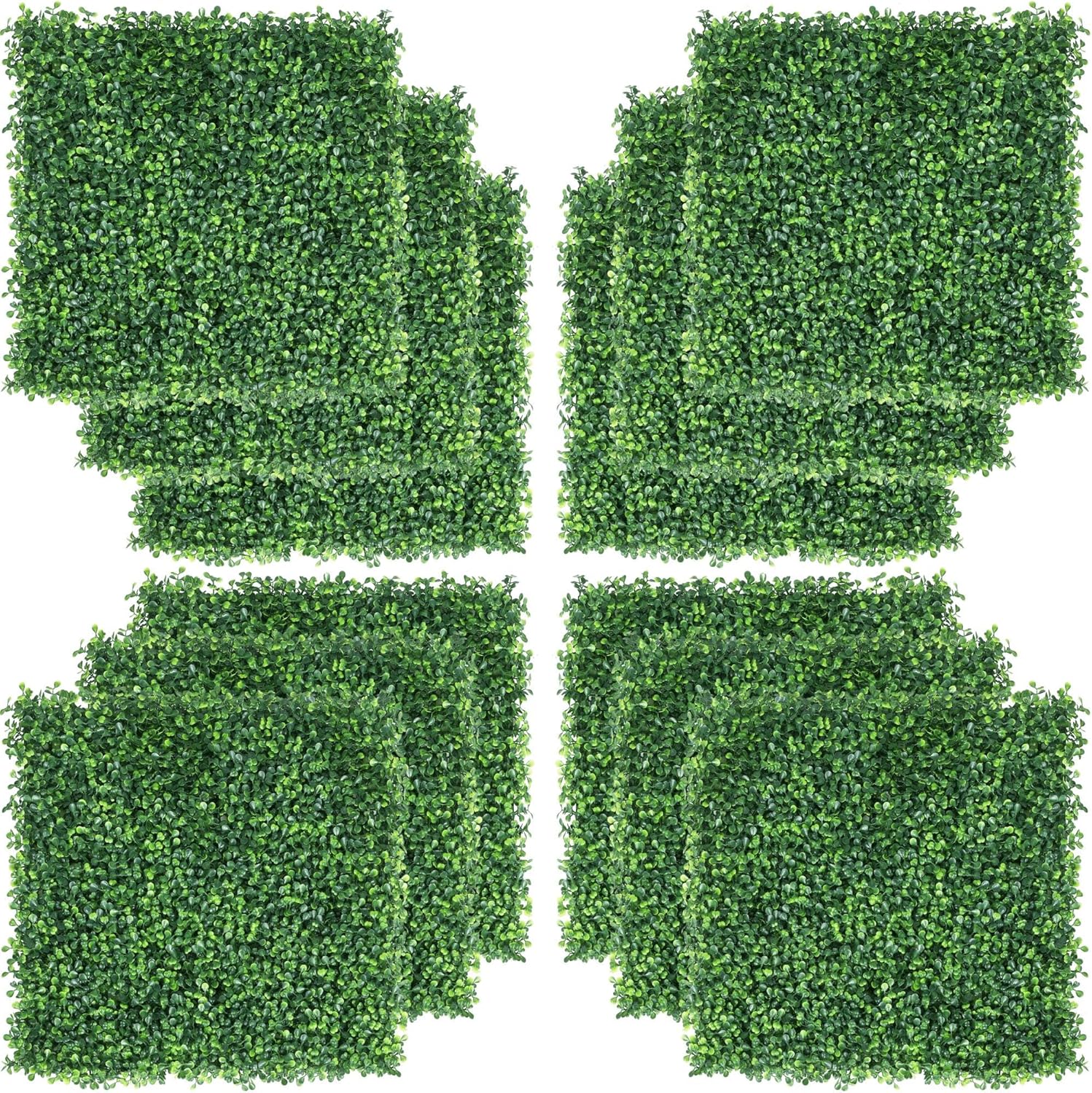 Yaheetech Artificial Boxwood Wall Panels 12PCS
